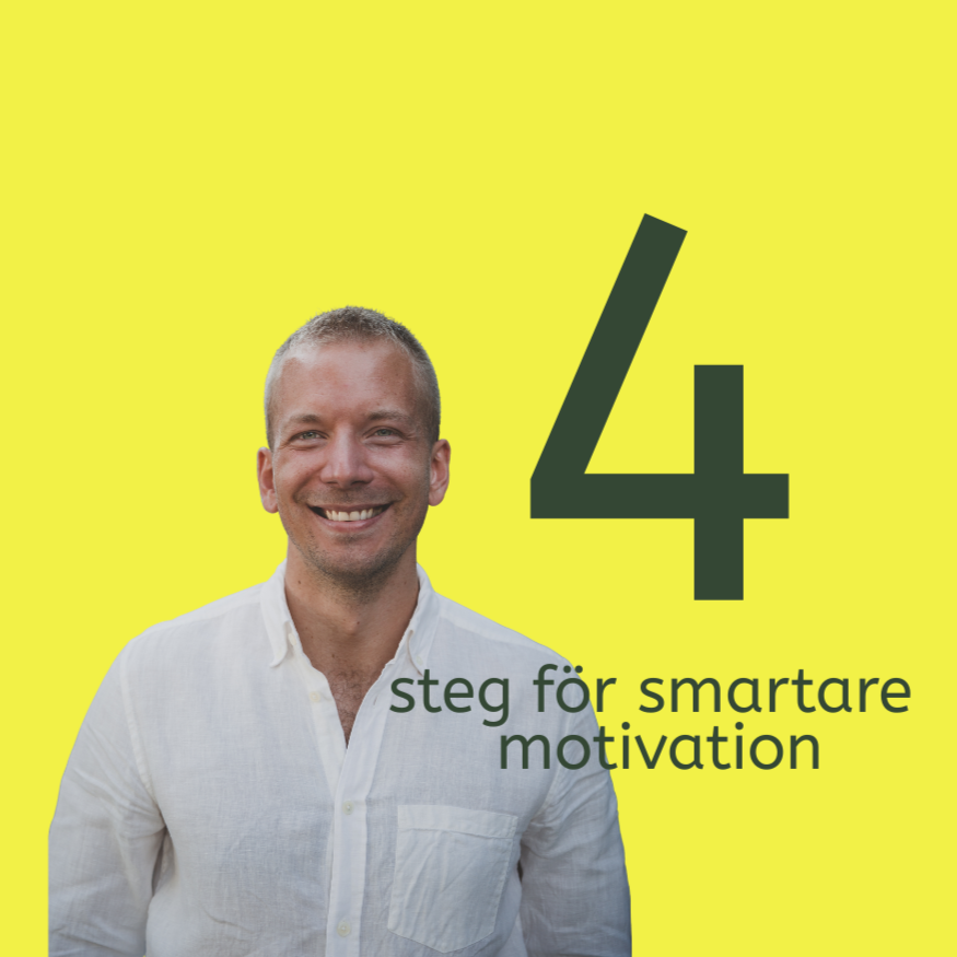 Motivation kommer och går, men vanor består – eller?