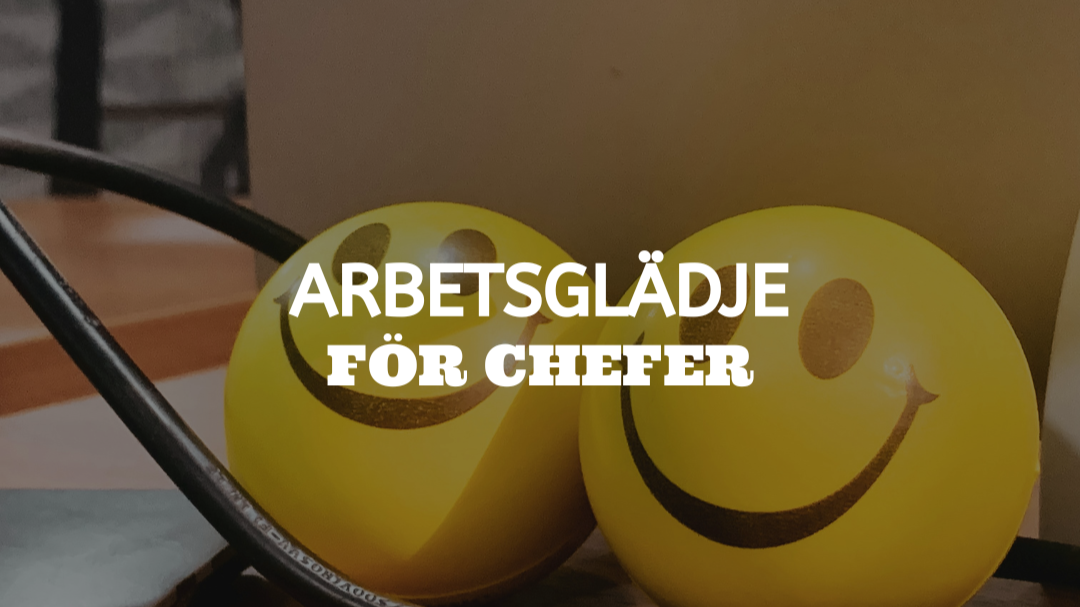 Arbetsglädje som ledarskapsverktyg