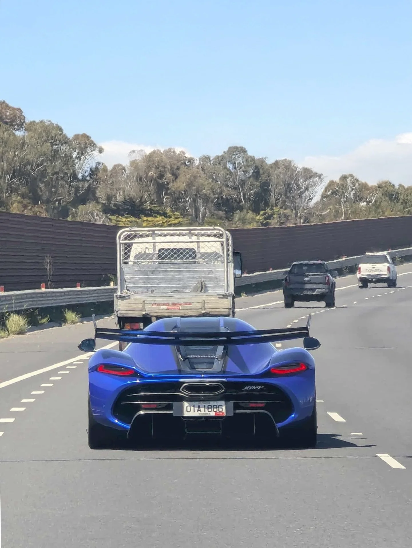 This is Melbourne&rsquo;s first Koenigsegg Jesko, but only the second to be spotted out in the wild. Until yesterday, when an anonymous reader saw it on the Mornington Peninsula Freeway, it had been laying low.

If you&rsquo;re not getting it from th