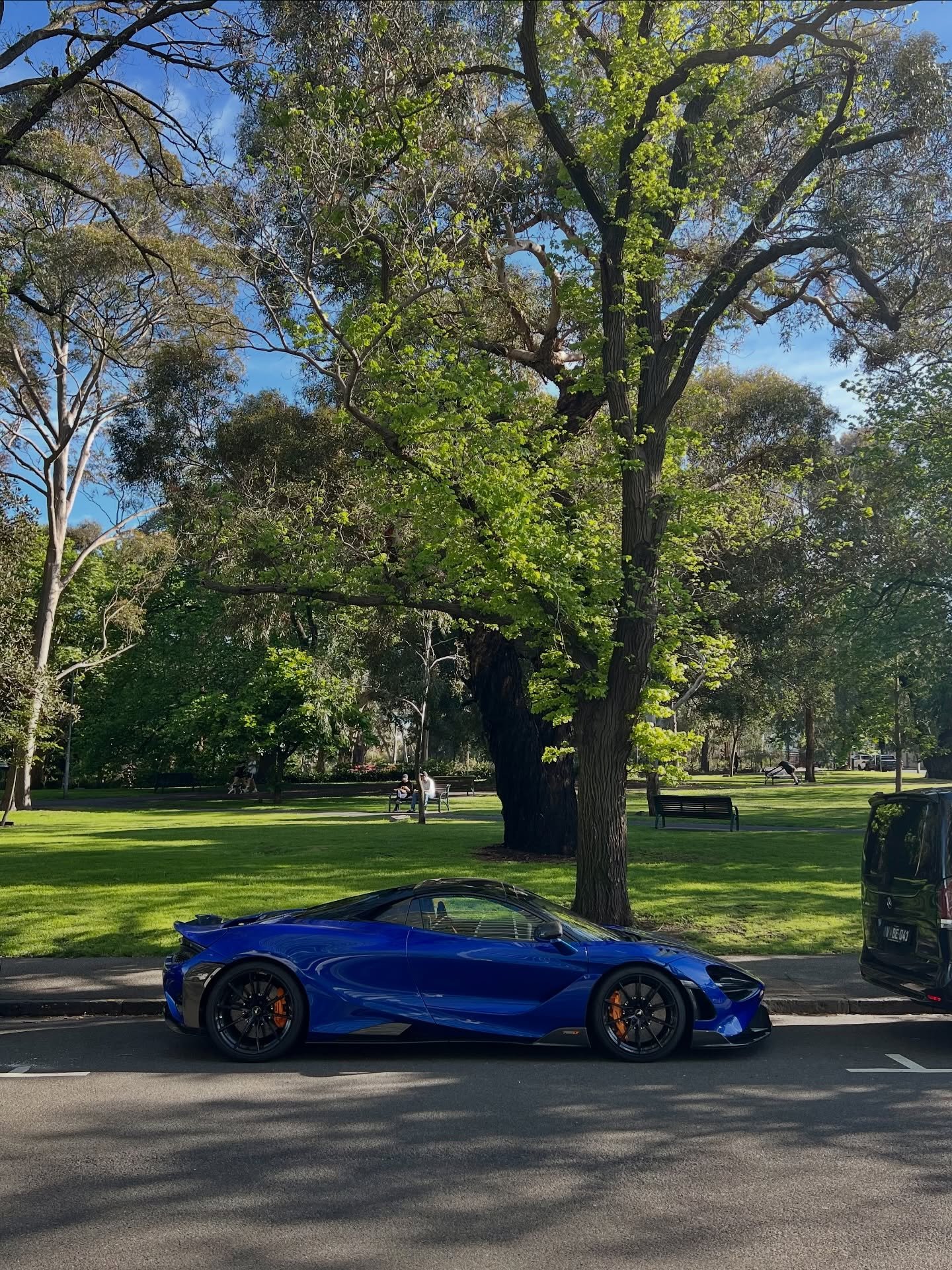 A few heavy hitting cars on Domain Road early this morning. The McLaren 765LT Spider was photobombed by a previously unseen Lamborghini Aventador SVJ Roadster with a BMW M4 CS hot on its heels.

Melbourne was crawling with supercars today - let us kn