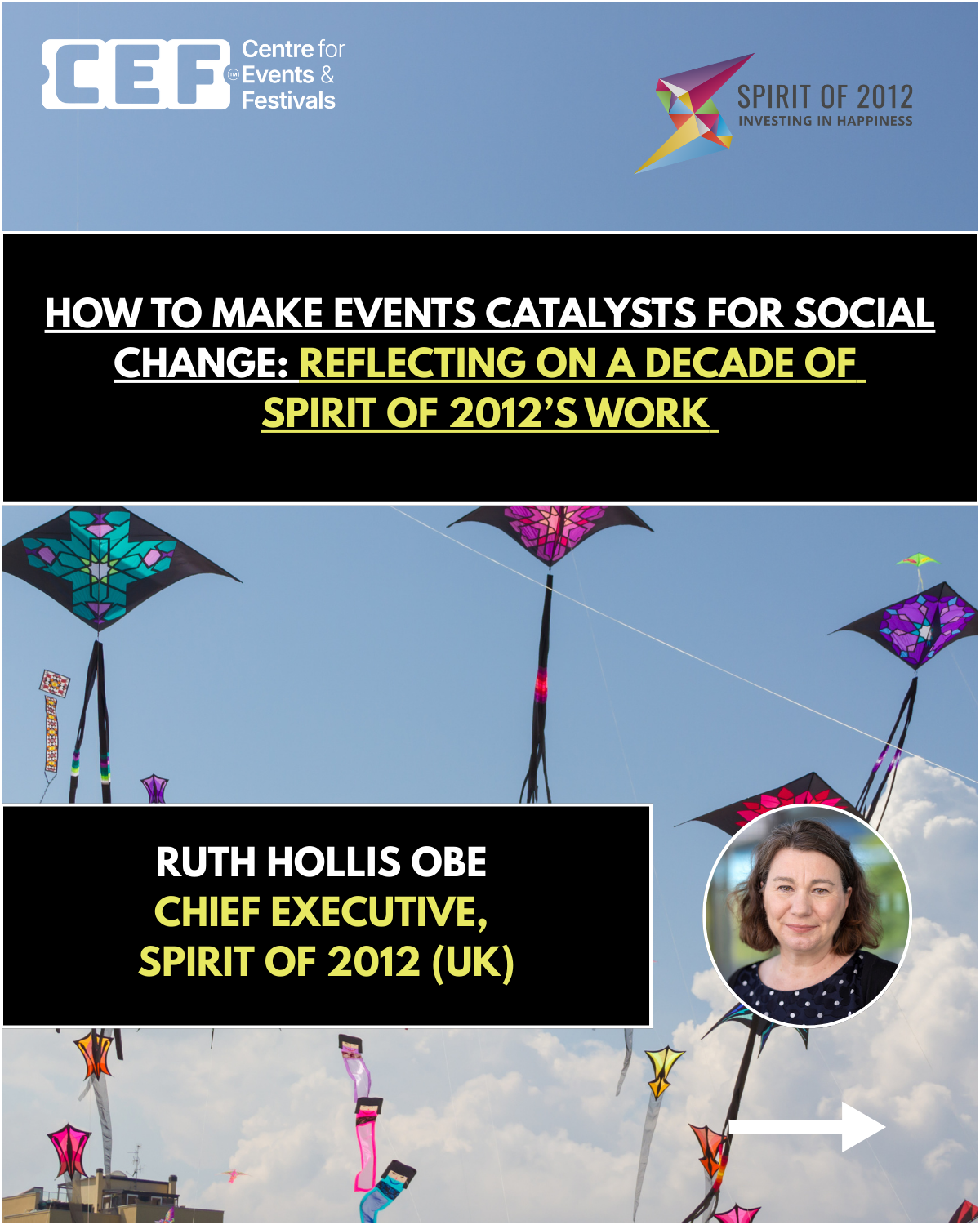 CEF INSIGHTS: HOW TO MAKE EVENTS CATALYSTS FOR SOCIAL CHANGE</span>