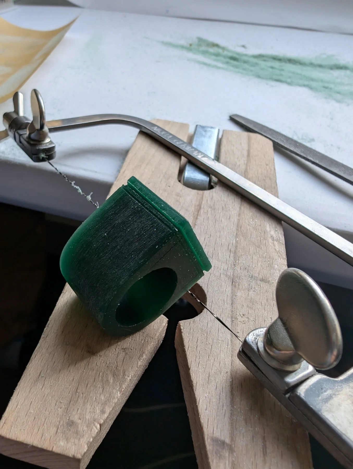 Ring casting wax workshop