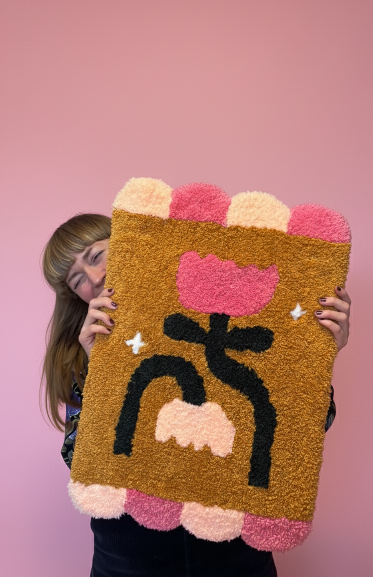 A premium tufted rug tufted teppich created at Tuft Tuft Berlin