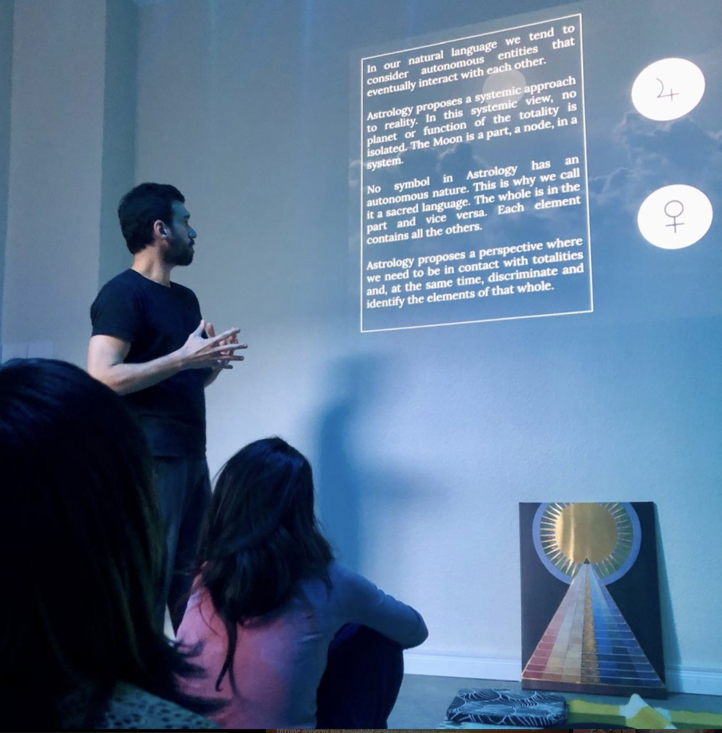 Projector for workshops
