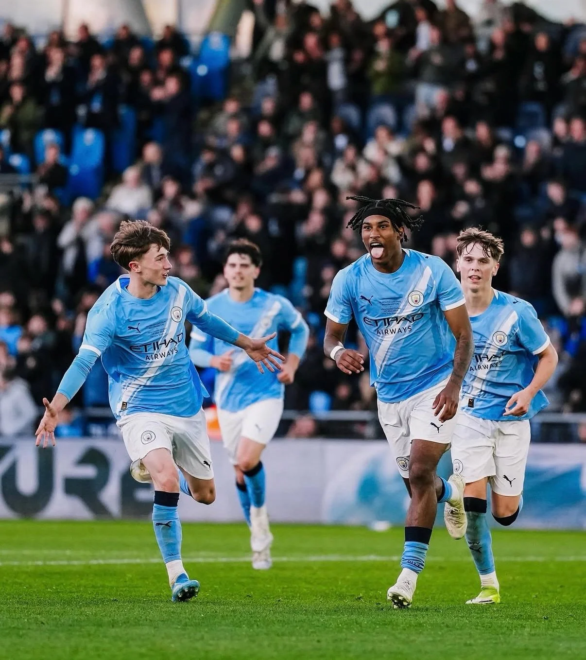 Massive congratulations to @finlay_gorman and @mancityacademy on winning the FA Youth Cup &mdash; beating rivals Manchester United 2&ndash;1 in the final 🏆💙

A huge night and a brilliant way to round off the season. Finlay played his part as City g