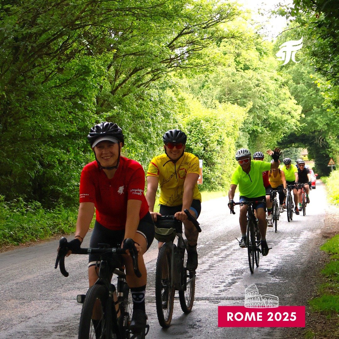 🚲 Shoutout to our amazing cyclists, whose training has gone from strength-to-strength recently, culminating in a staggering 135 mile round trip to Lyme Regis earlier this month! The inspiring group, made up of 35 cyclists of all experiences and ages