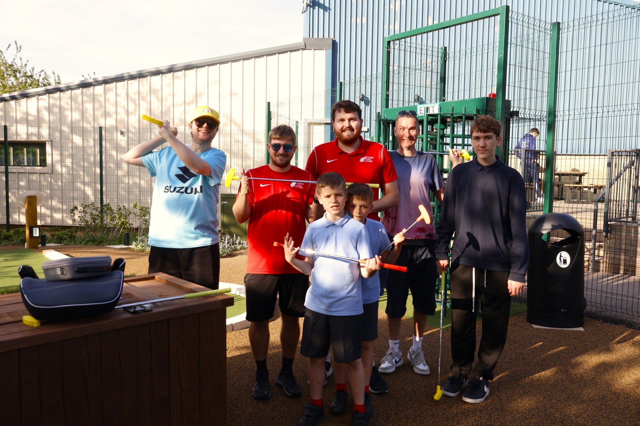 ⛳️ Great to test out the new Crazy Golf at @dragonfly_leisure for our weekly social for young people with additional needs last week. Fair to say we're not quite Masters ready yet!
