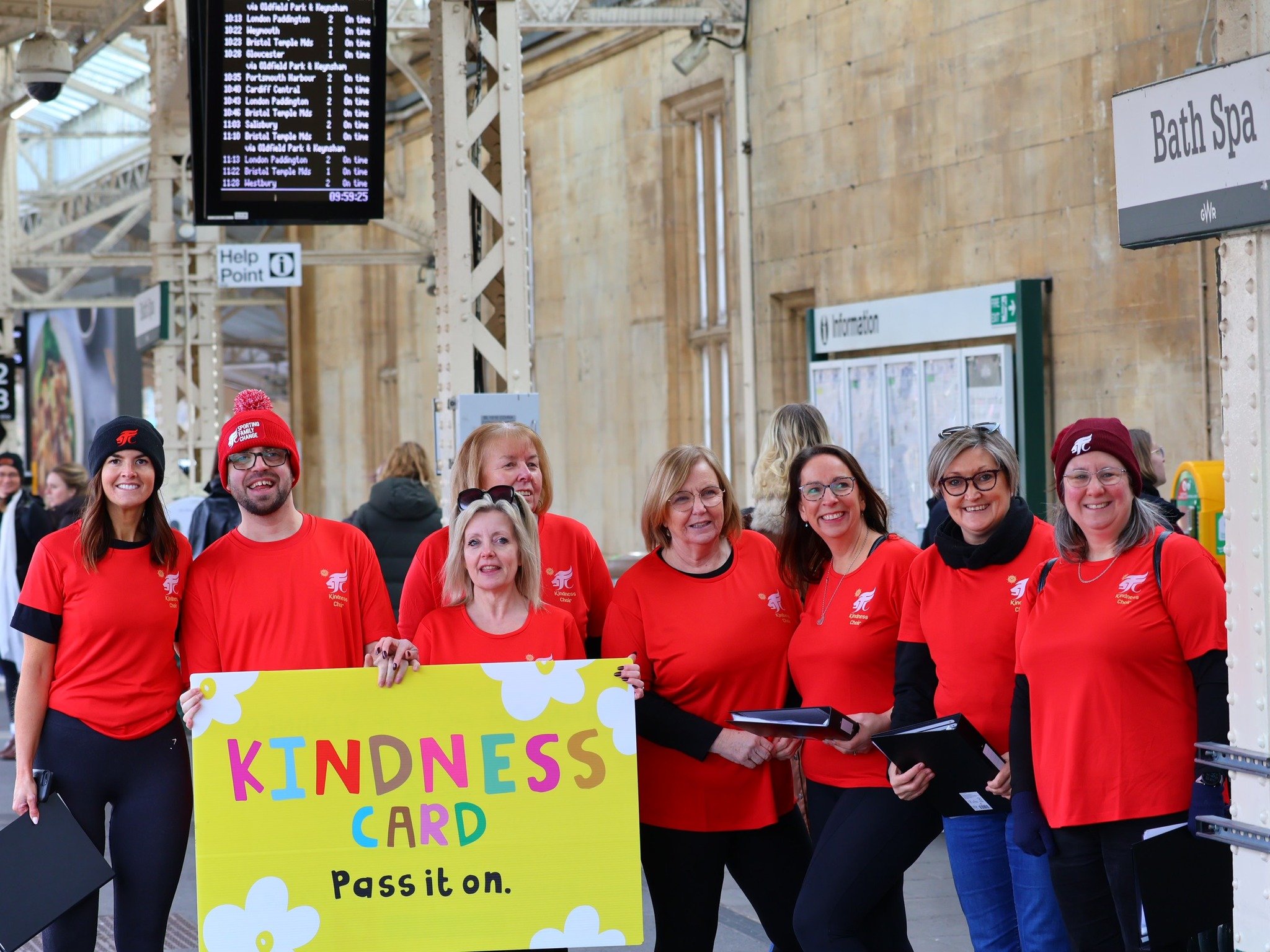 Kindness Choir celebrates Random Acts of Kindness Day with the Charity!
