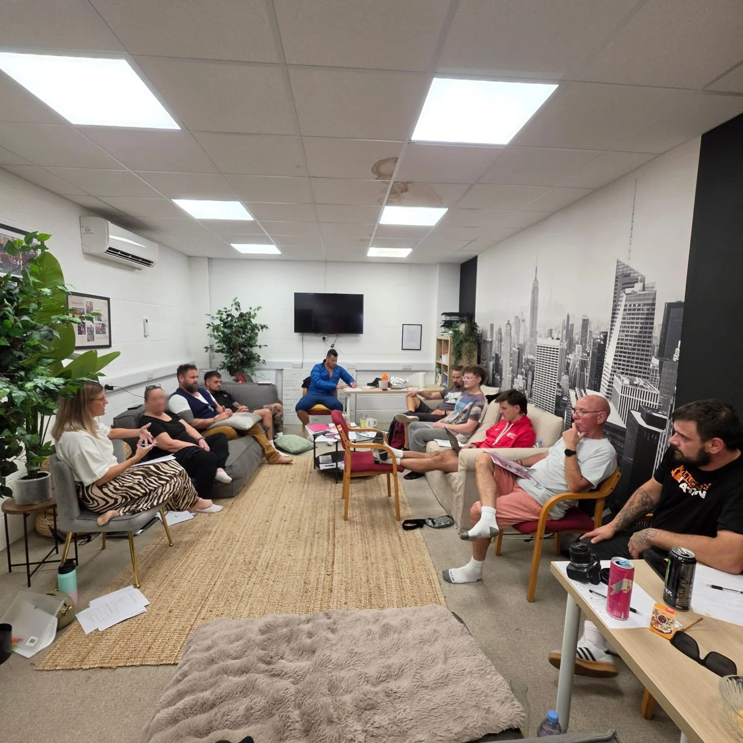 💙 Men&rsquo;s Nervous System Wellbeing Day 💙

What a fantastic day! Our Men&rsquo;s Nervous System Wellbeing Day was a massive success today. 🙌

We spent the day learning about how to better manage stress, understand our nervous system and build r