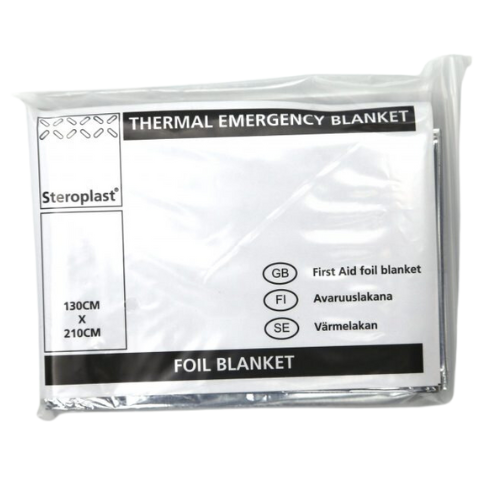 Emergency Foil Blanket for Bleed Control