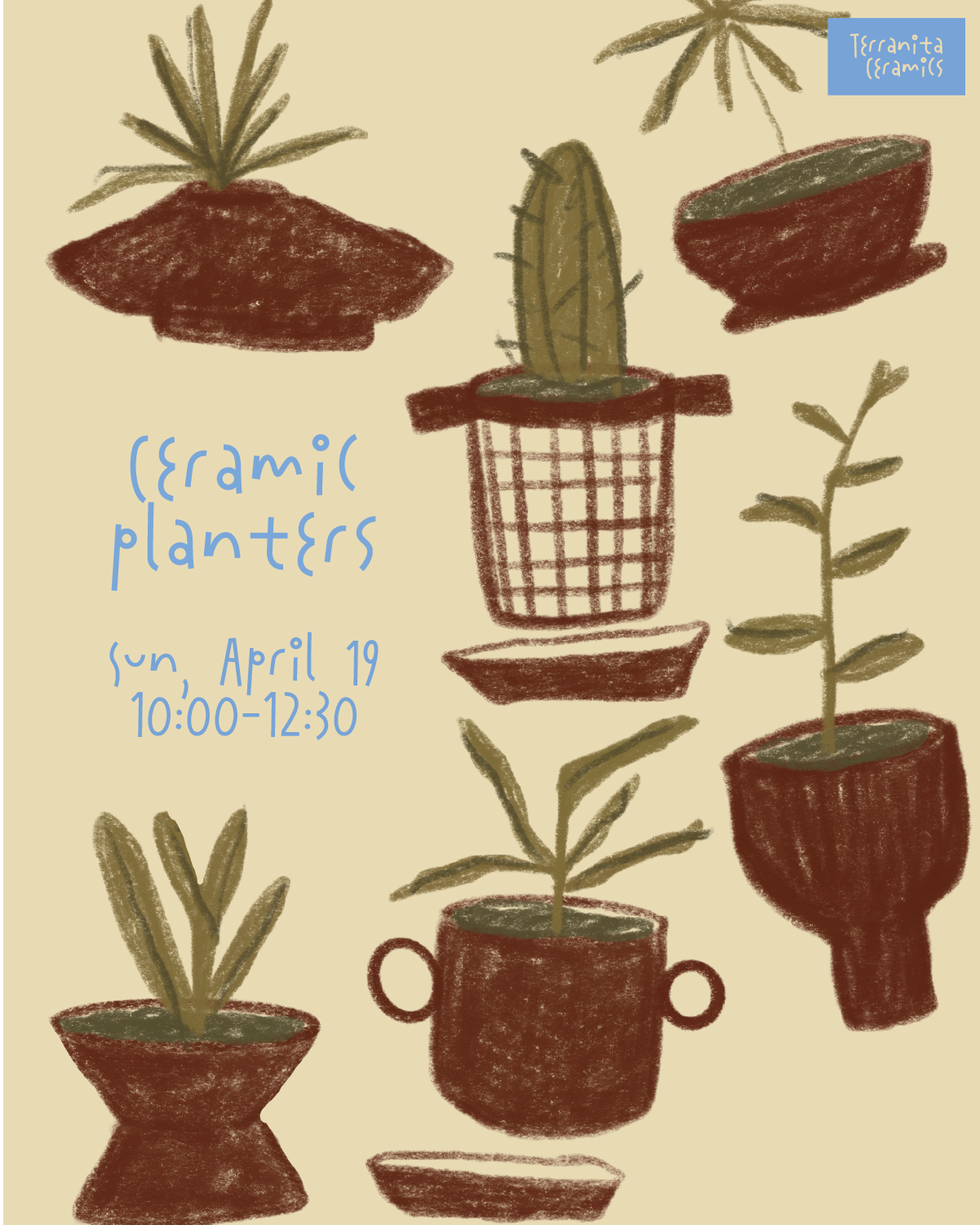 Planters - Sun, April 19 / 10:00-12:30