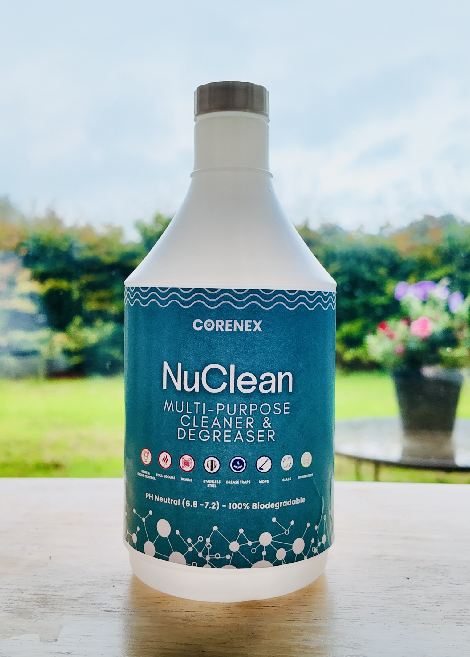 750ml Empty Spray Bottle (With Selection of Colored Spray Head)