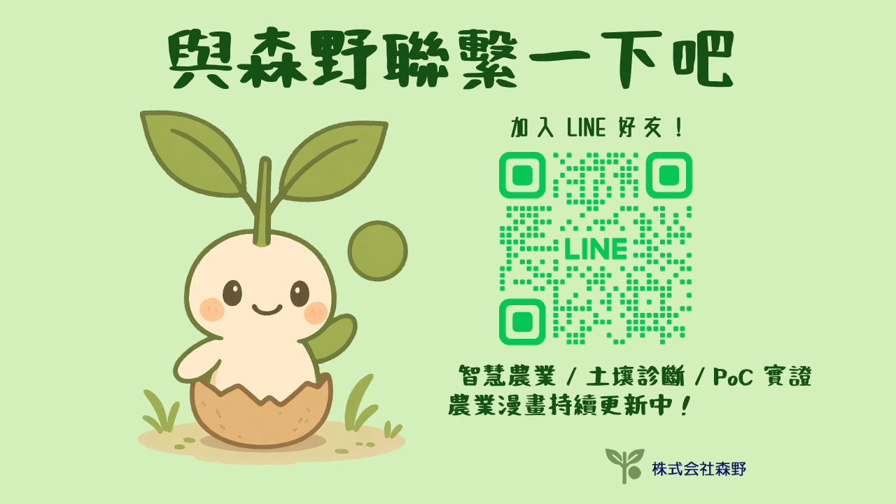 有事找森野?來 LINE 最快!