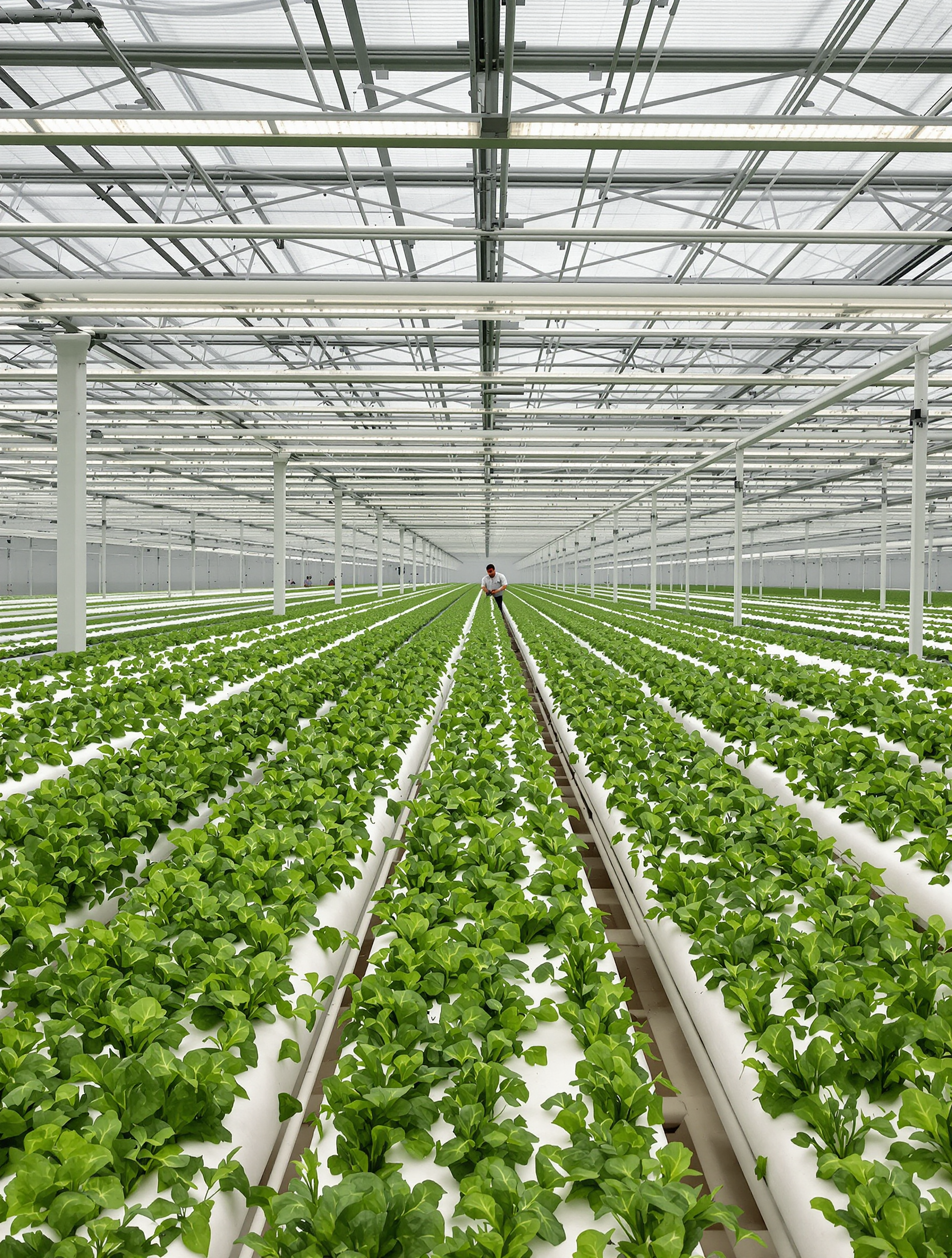 在中國建立 300 公頃的智慧農業示範基地,結合循環式水耕系統與土壤改善技術,打造節能、省水、低農藥的永續栽培模式。 基地支援多樣化作物種植,兼顧生產效率與生態修復。 水耕作物範例: 香菜、萵苣、香草、葉菜類 土耕作物範例: 番茄、西瓜、辣椒、香草