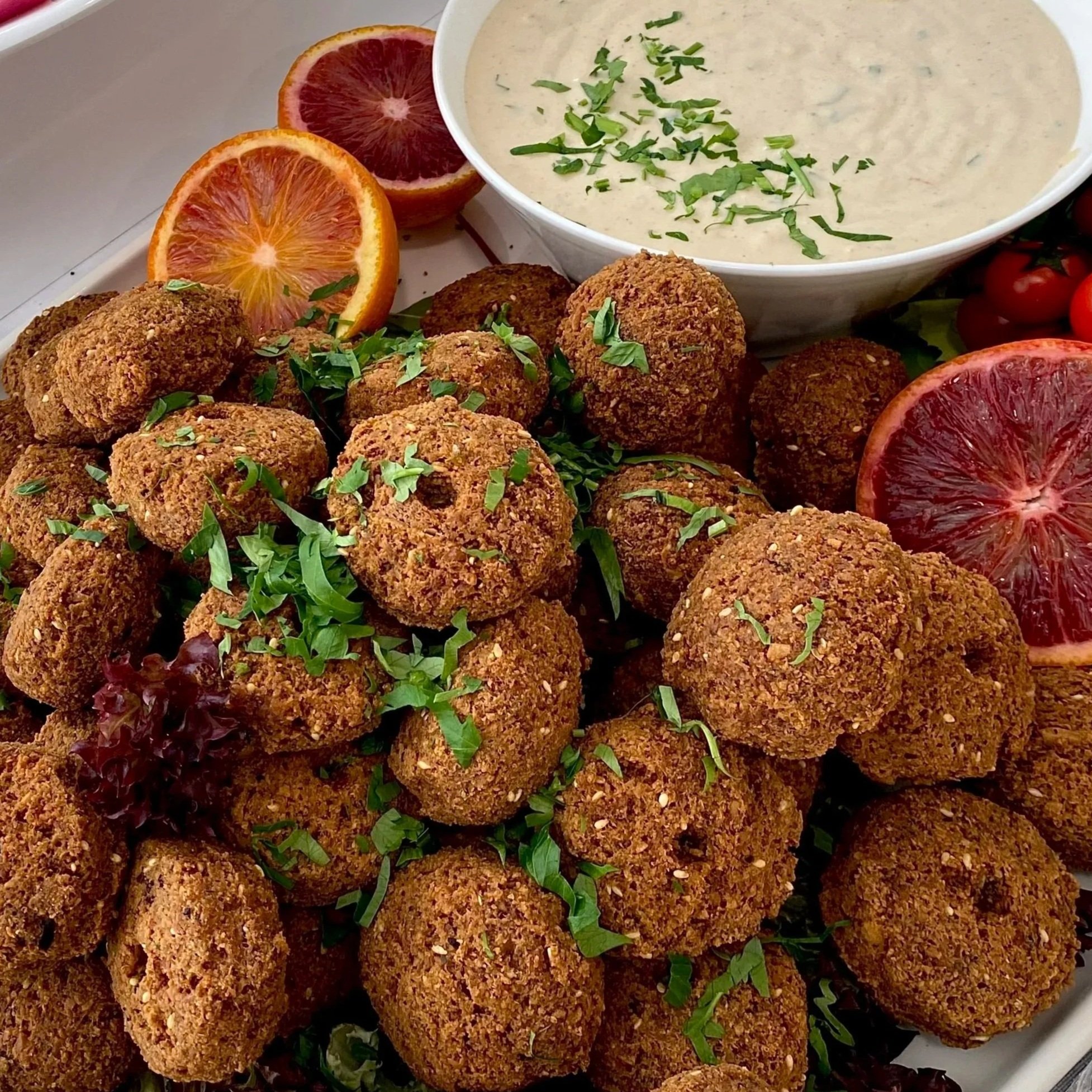 Make Your Own Falafel Wraps