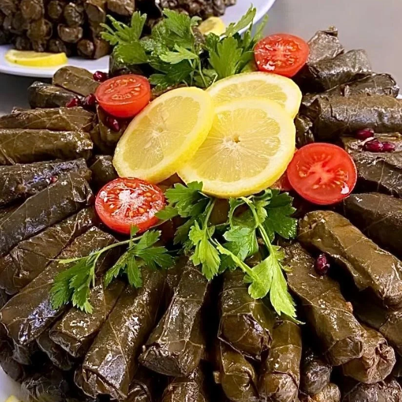 Vegetarian Vine Leaves - Lenten