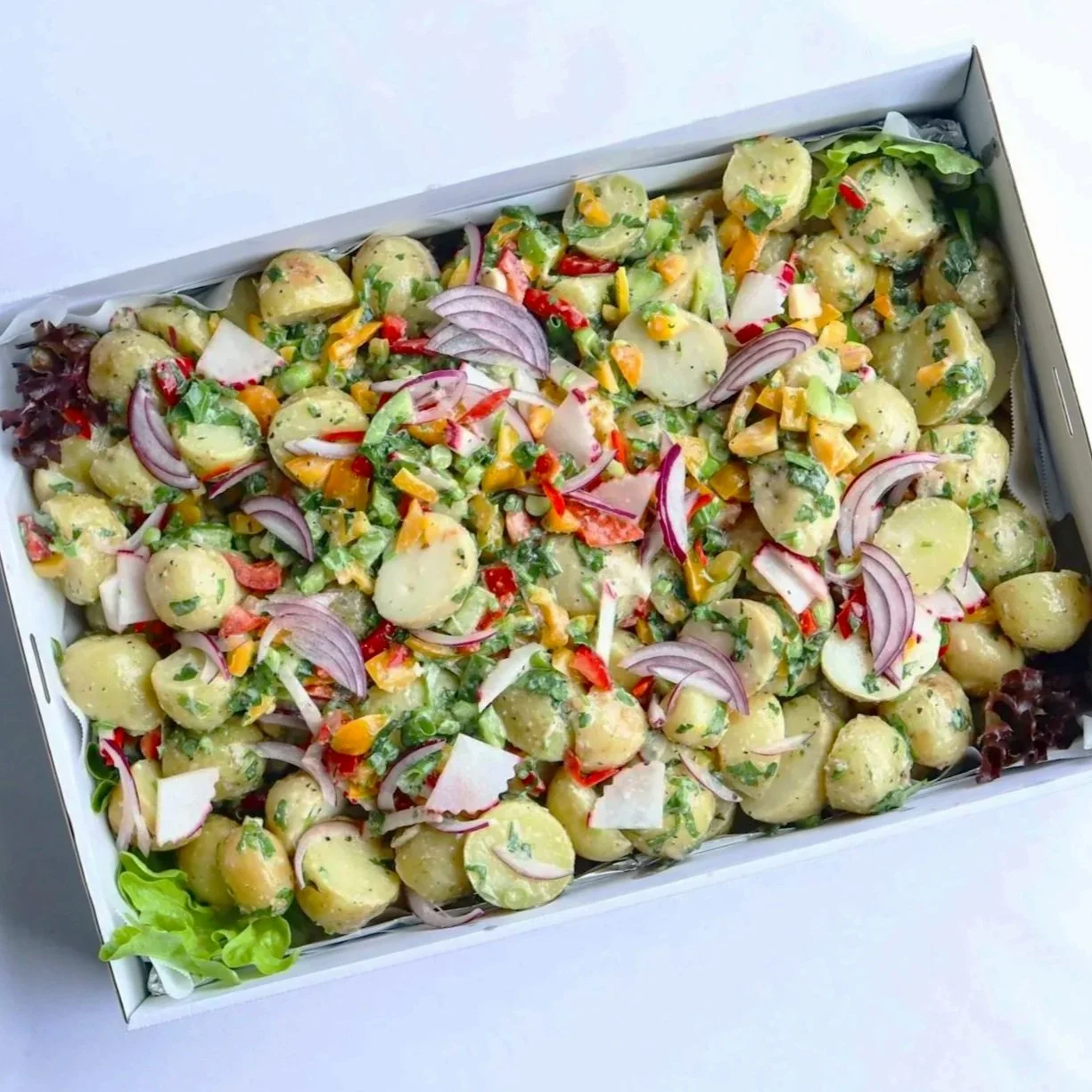 Potato with Lemon & Oregano Dressing