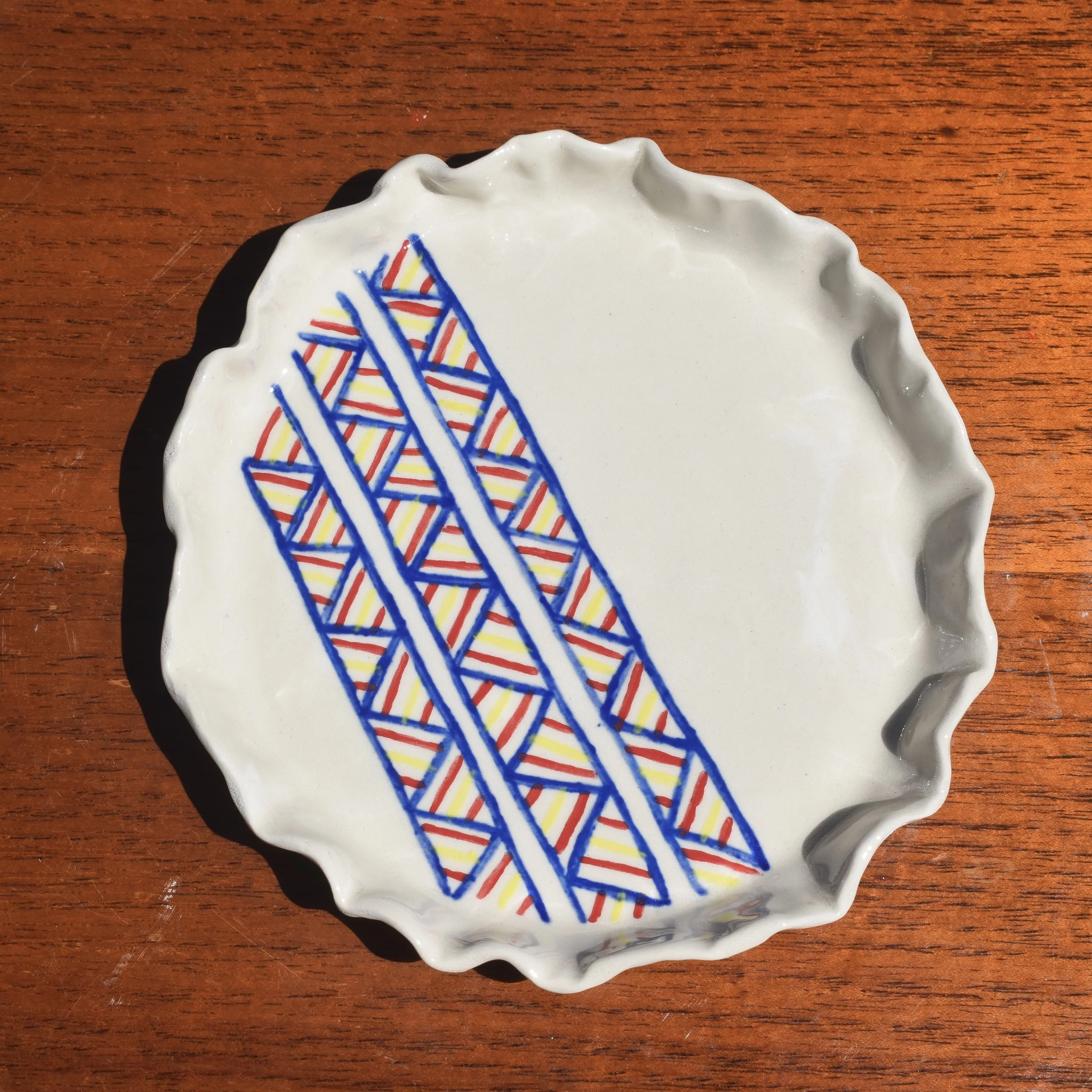 Small Plate - Visayan Tribal Tattoo