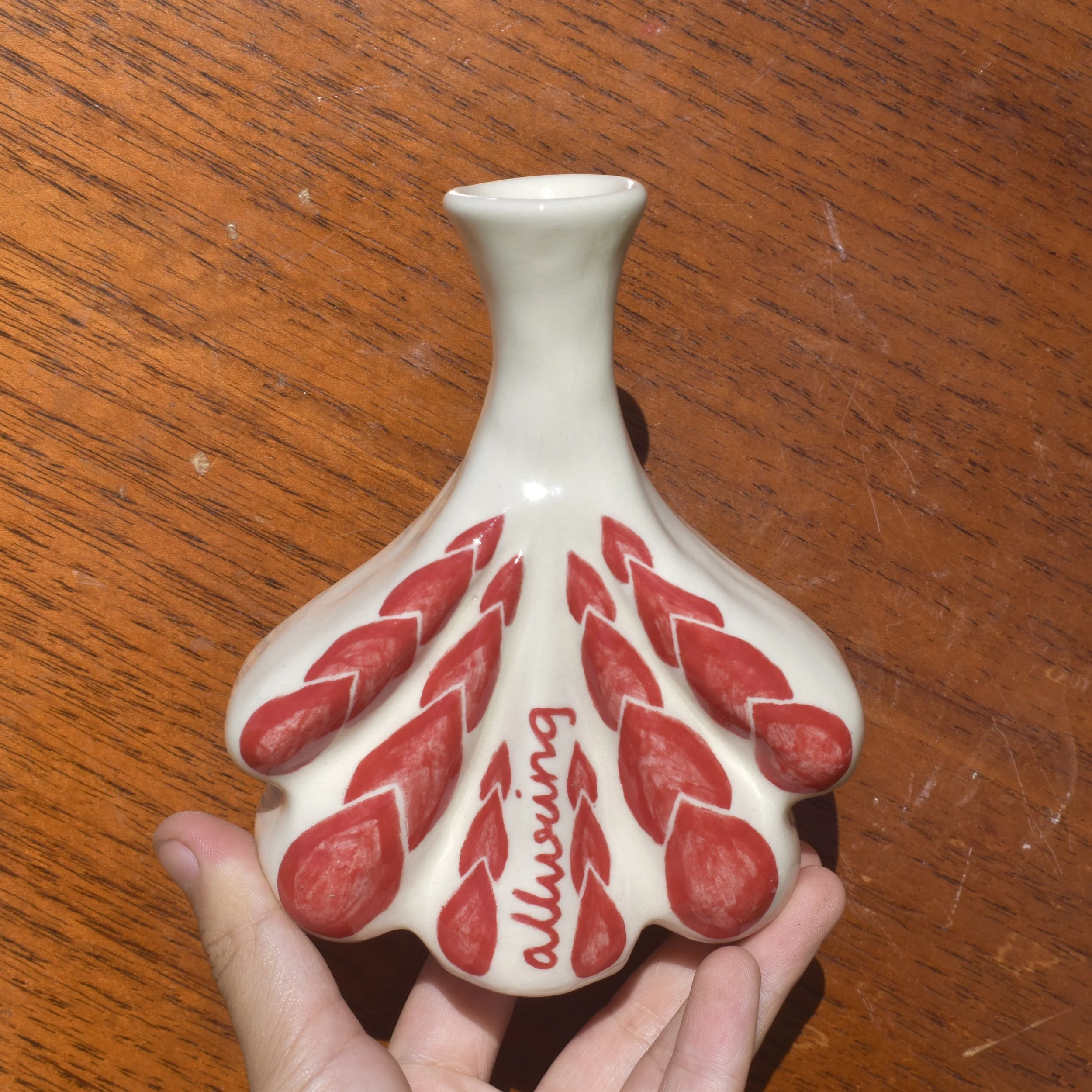 Porcelain Vase - Alluring Armour