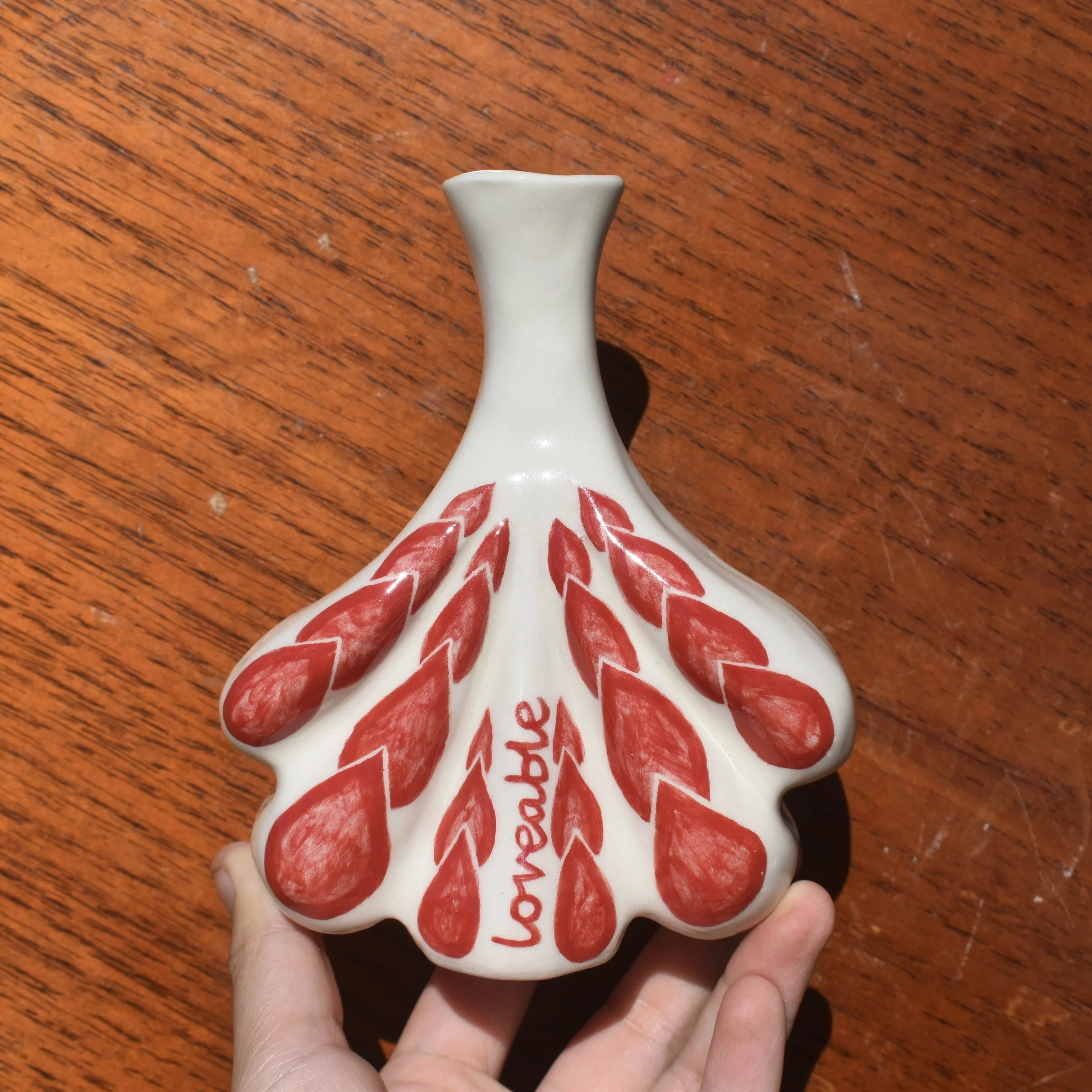 Porcelain Vase - Loveable Armour