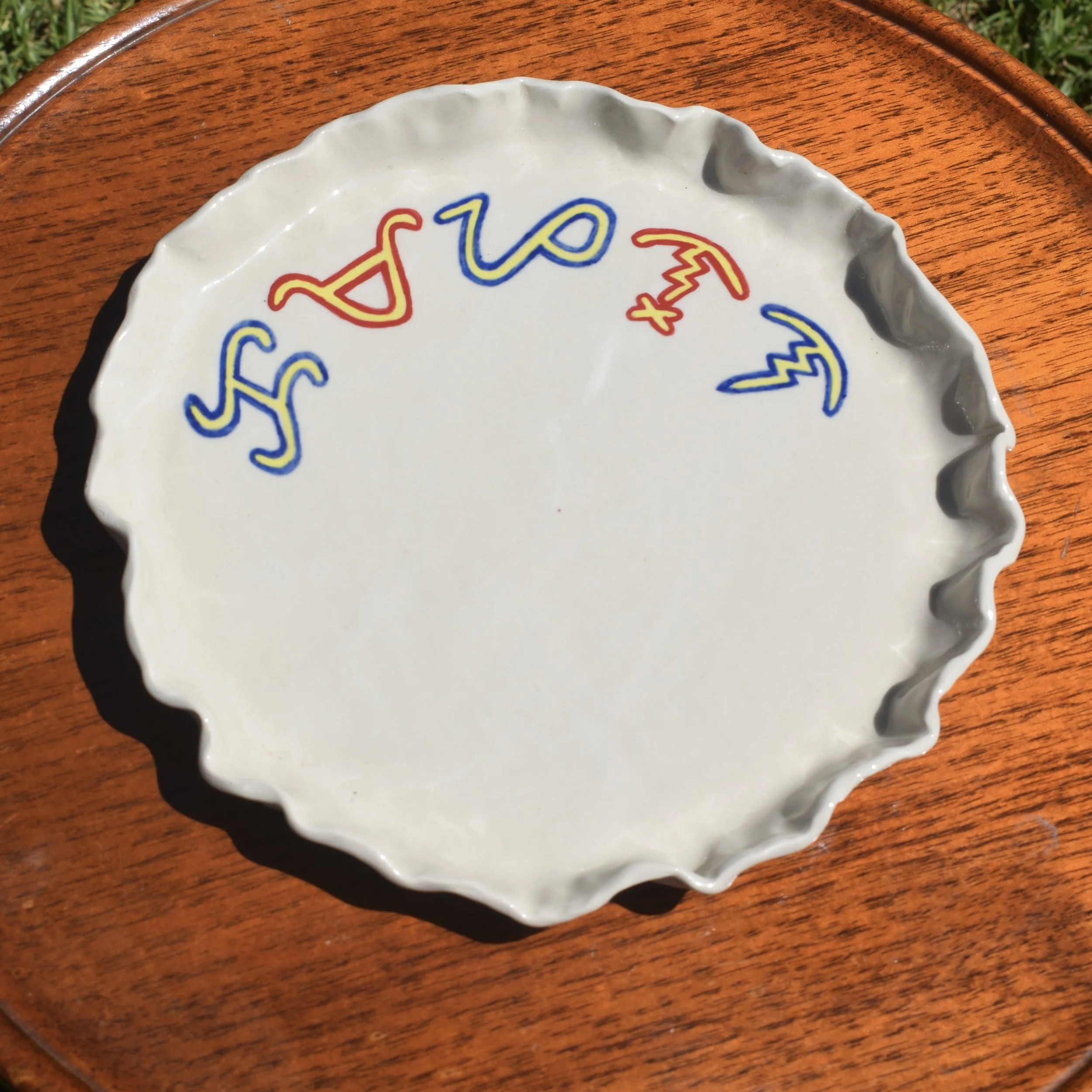 Large Plate - Baybayin (Kamayan Na)