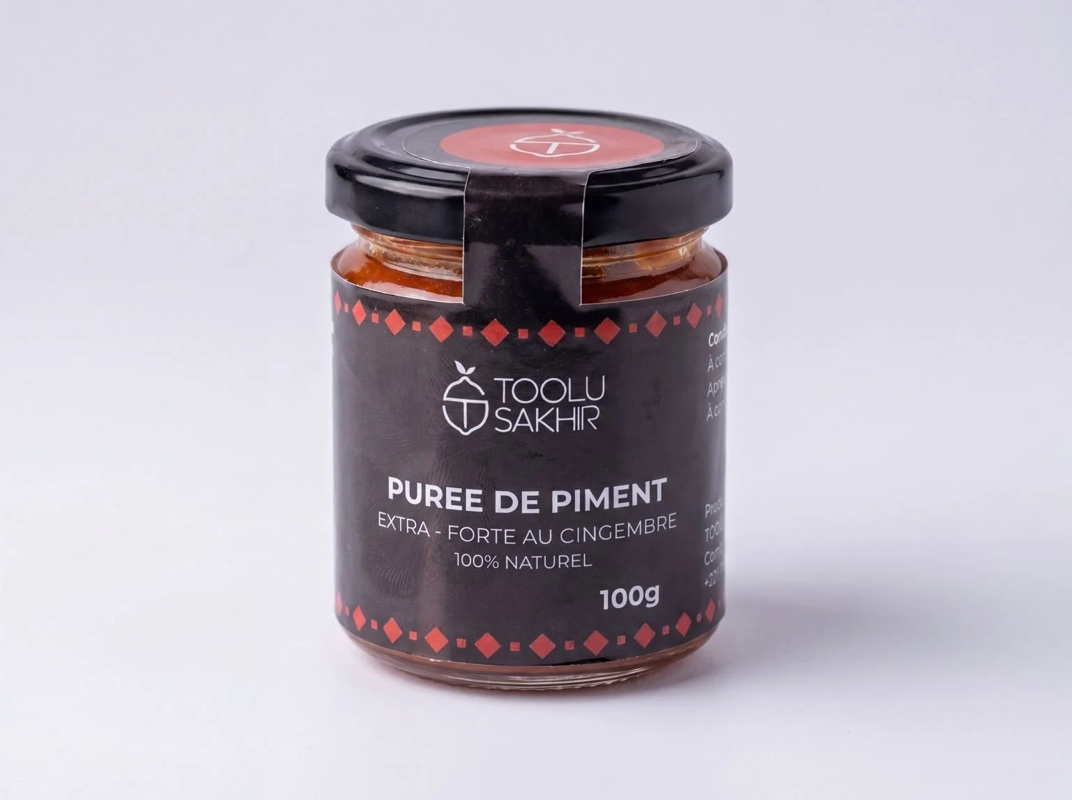Purée de piment extra-forte au gingembre