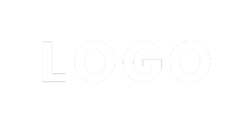 A black background with the word "LOGO" in large white letters centered.