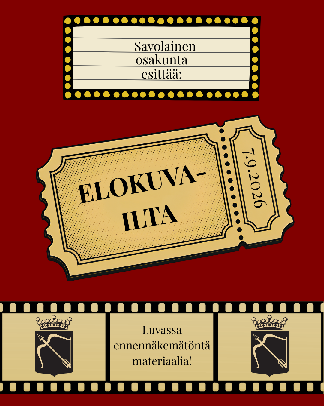 Elokuvaosakuntailta