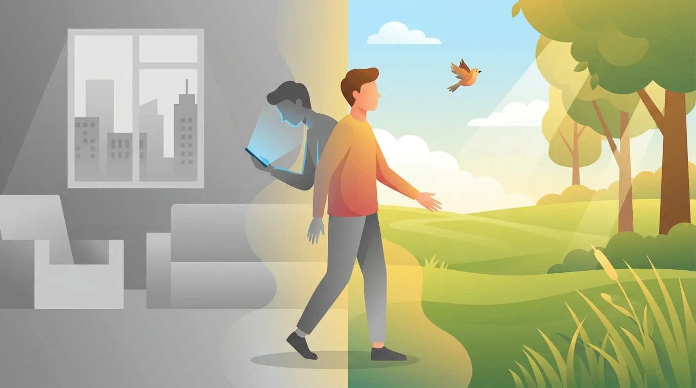 Touch grass, not glass: alternatives to doomscrolling