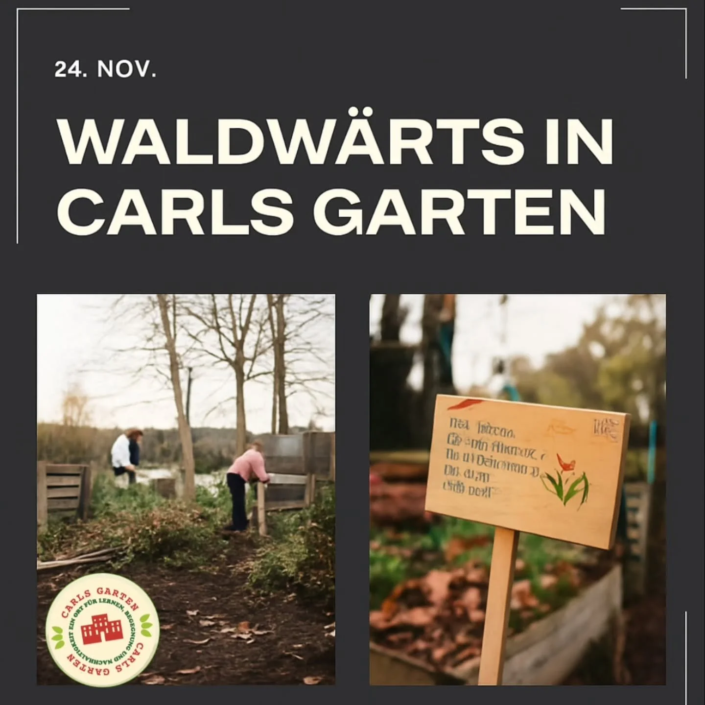 Der Start der Workshopreihe am Standort Carls Garten von @zeche_carl war ein voller Erfolg! 
Den vollen Artikel gibt es auf der Website. Den Link dazu findet ihr in der Bio. 
Wir freuen uns auf die weiteren Termine. Seid gerne dabei, wenn wir gemeins