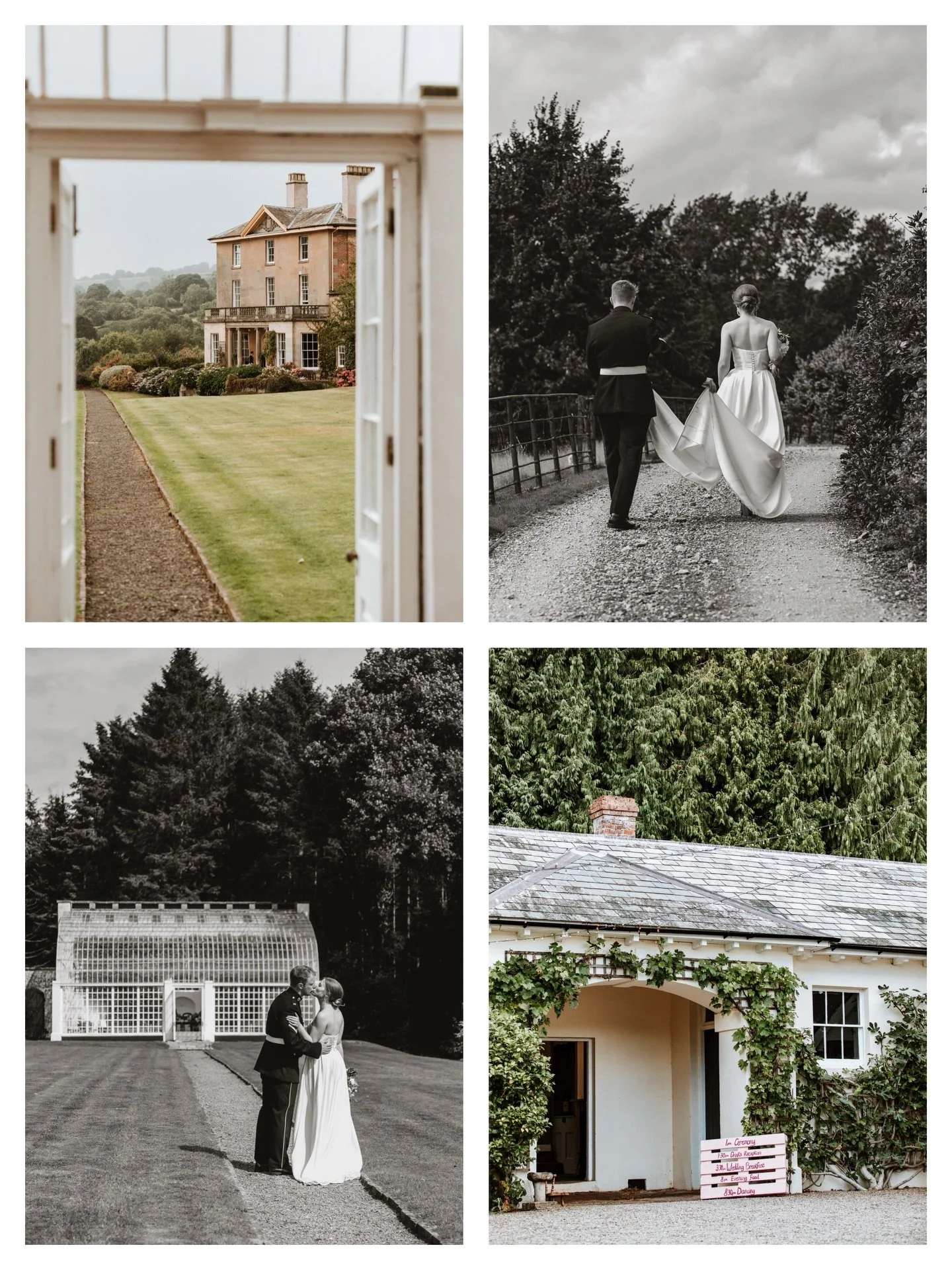 Ed &amp; Georgina 💍 

Venue - @hoptoncourtestate 
Flowers - @roaming.eden 
Music - @wildcardrockband 
Food - @oakapplecatering 
Bar - @peggysuesmobilebar @peggysues_worcester 
Dress - @mylittleweddingshop &amp; @gfogg1995 
Cake - @shropshiremacarons