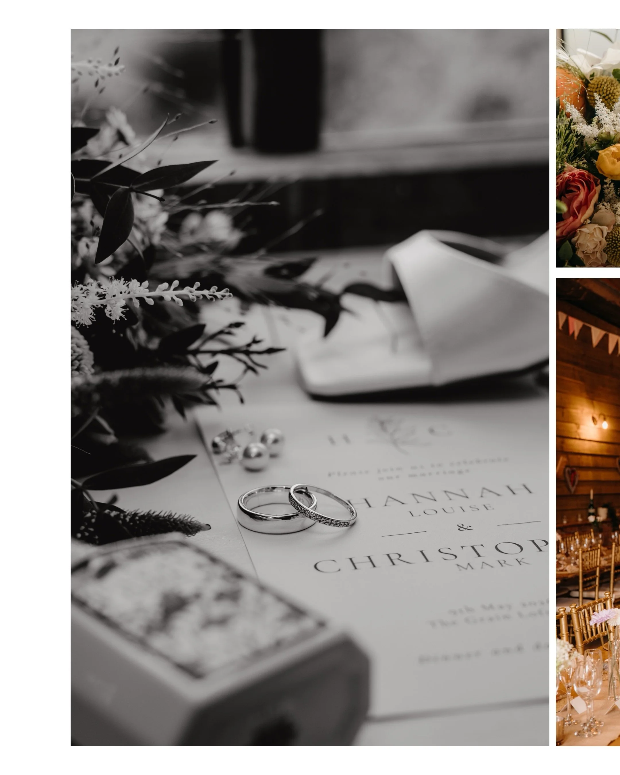 H &amp; C 🍾

Venue - @thegrainloft 
Flowers - @white_fields_florist 
Makeup - @makeupbynickymorris 
Hair - @hair_by_niaelen 
Content Creator - @studio.gracealexandra