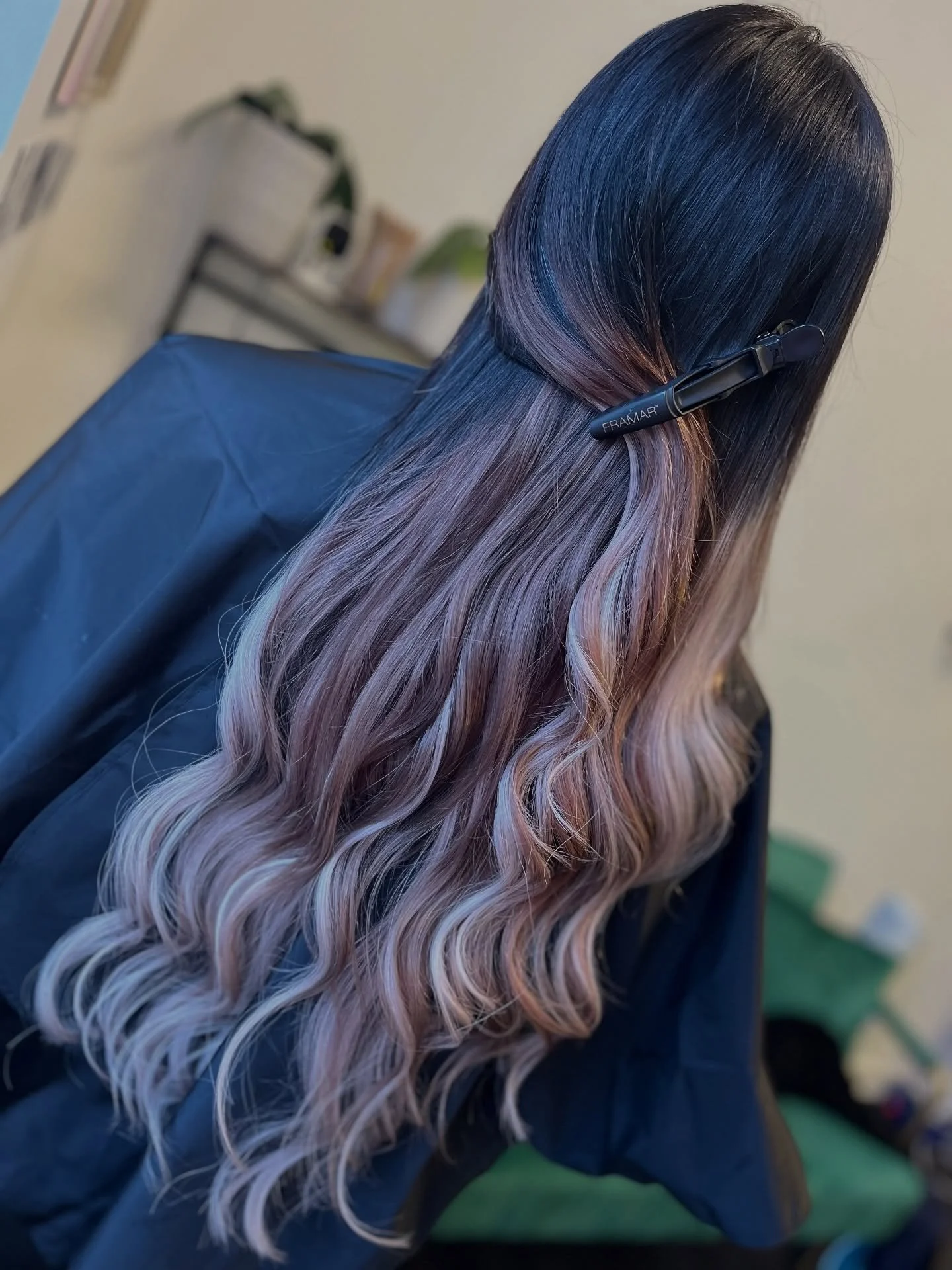@feral_hairstudio created this dreamy Mauve Blonde Balayage using Colorissimo + Crazy Color! 

Glossy, healthy hair in the ultimate winter palette. 🤎🍂