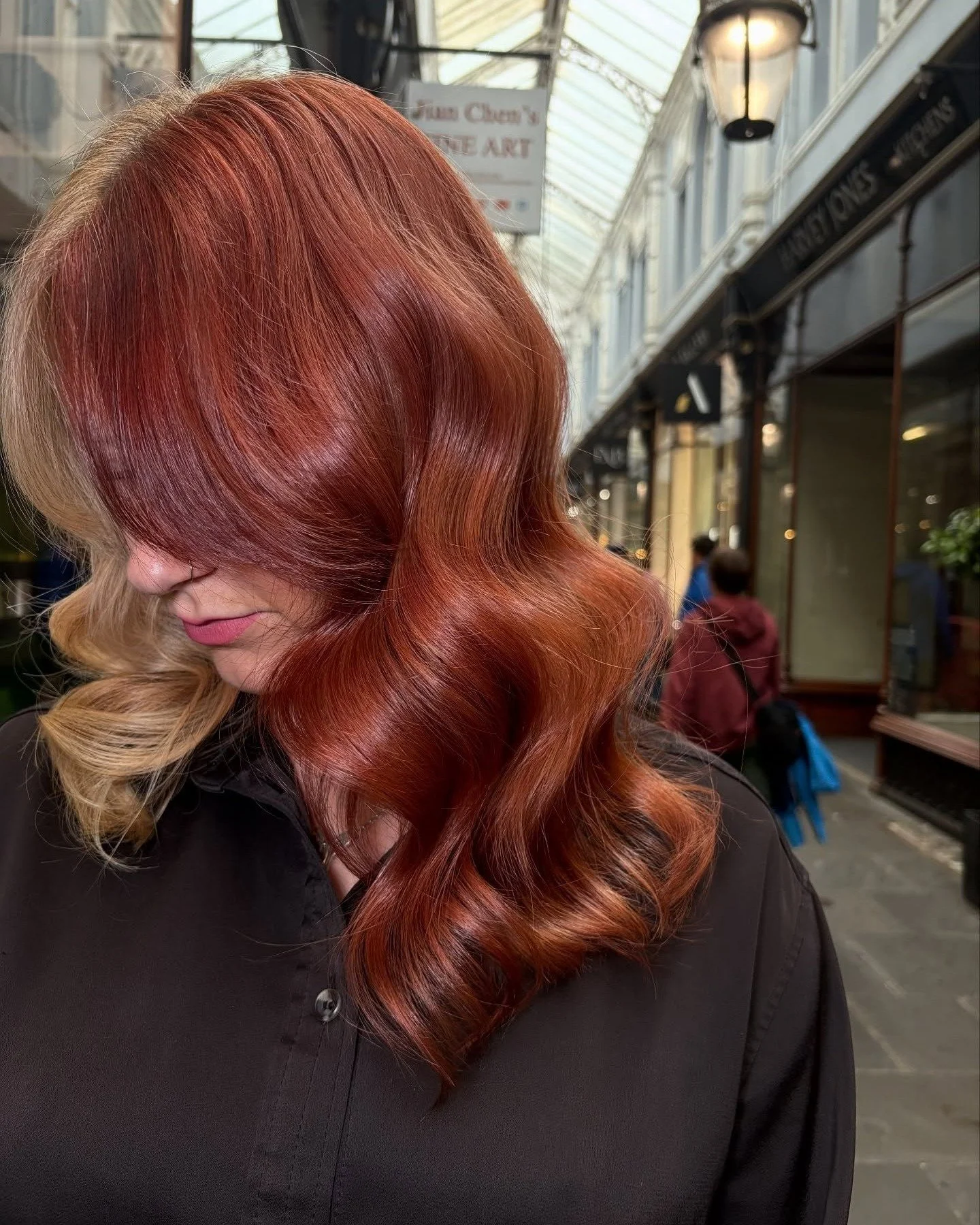 Copper &amp; Cream dreams 🧡✨
Shiny, multidimensional perfection created with a flawless blend of Colorissimo shades 🌟

6.35 &bull; 7.4 &bull; 10.3 &bull; 10.0

The ultimate copper-blonde transformation - rich, radiant, and full of life.
Ready to el