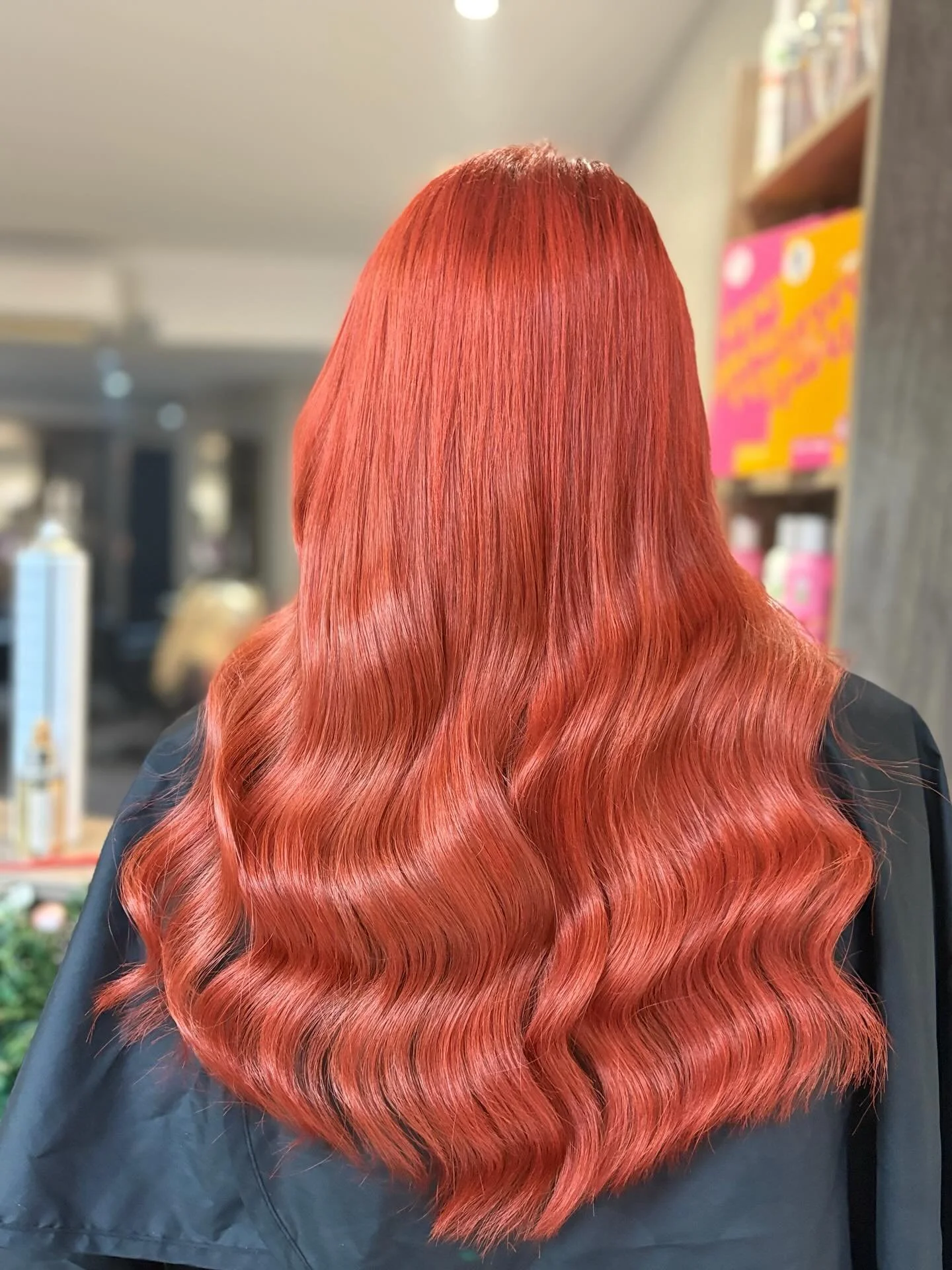 Bright, bold, and radiant ✨

@halo_salonx shows us why we&rsquo;re obsessed with copper - vibrant, spicy and full of dimension that shifts beautifully in every light.

Created with Colorissimo for that standout, head-turning intensity.