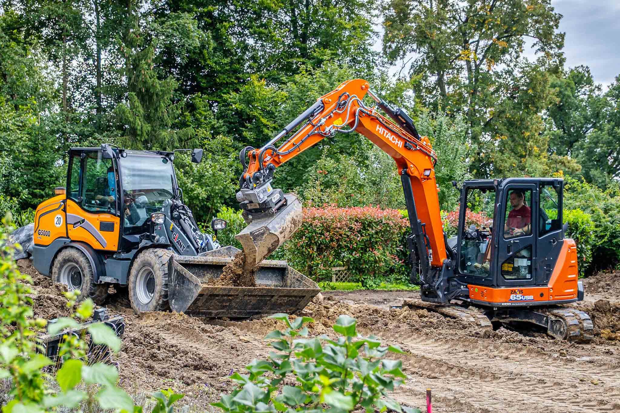 BISS Baumaschinen GIANT HITACHI