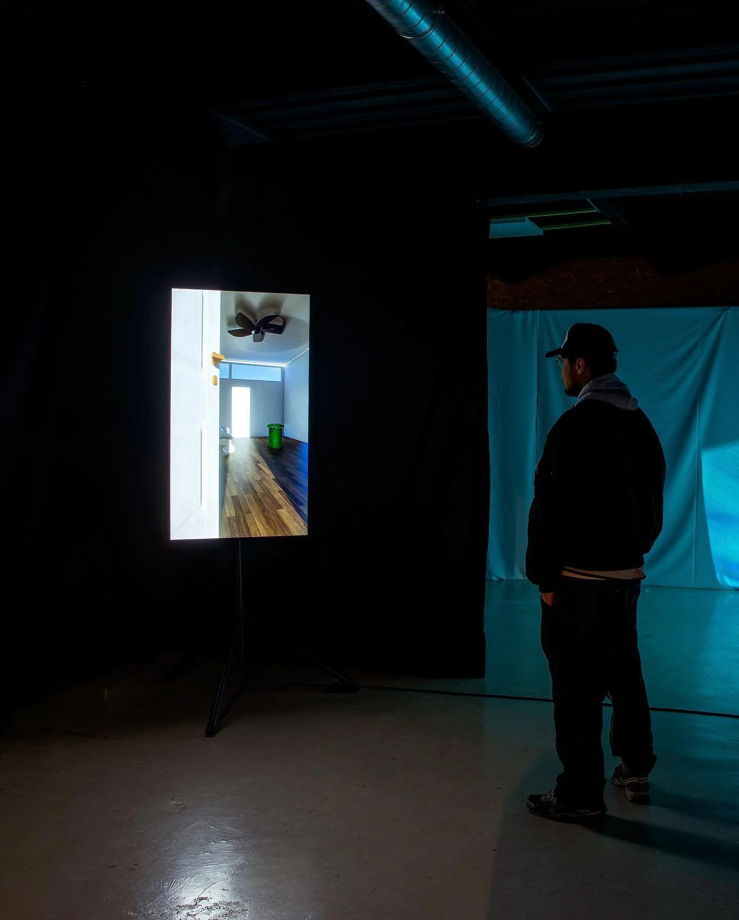 Digital Tomb video-installation at the Licht/Donker exhibition.