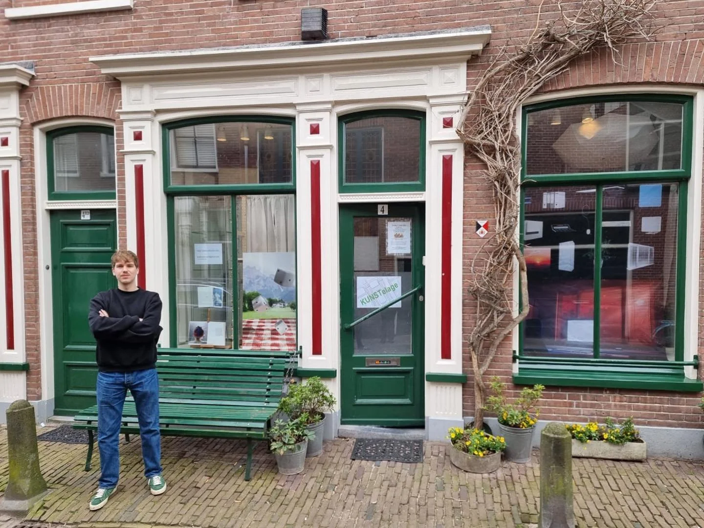 Until May you can see my work at @kunstelage! Wolstraat 4 in Haarlem 👋🏻