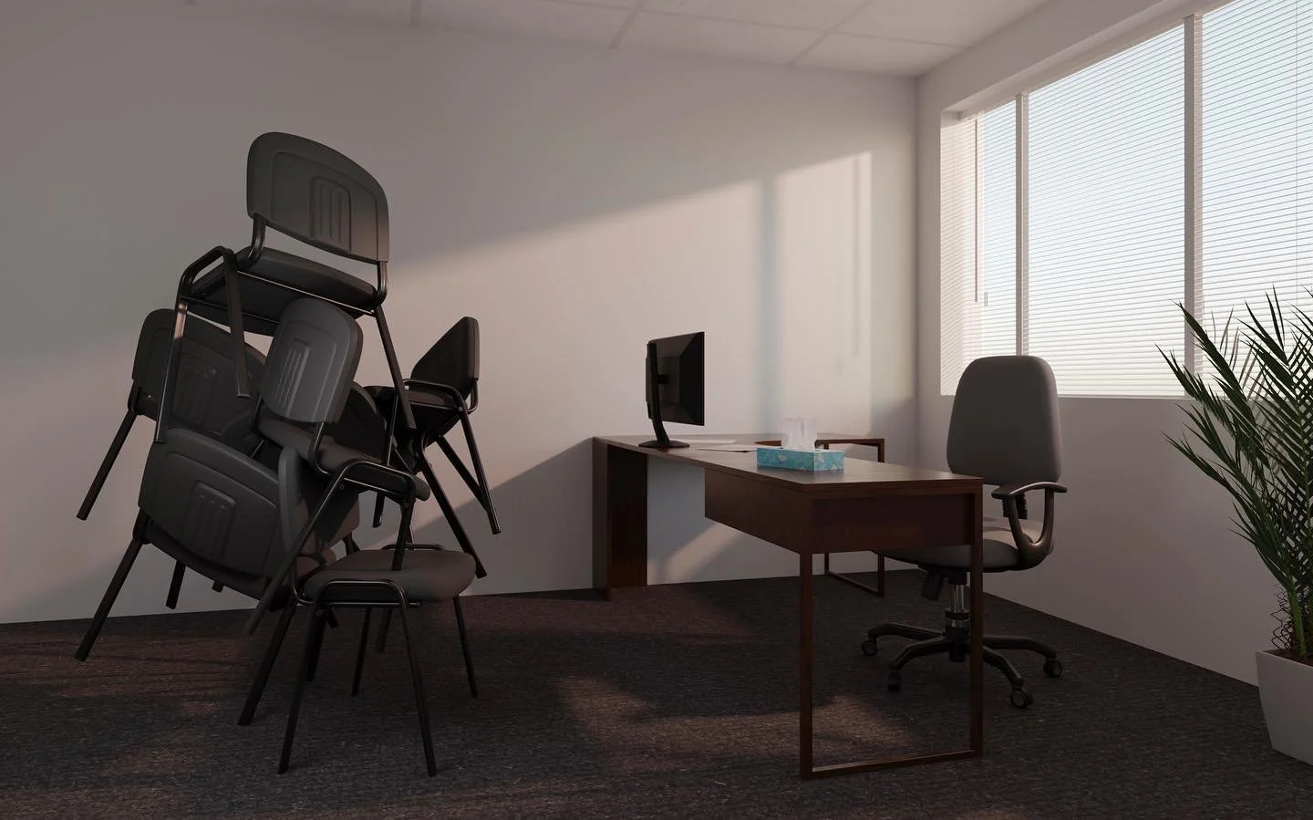 1/4 of the commissioned images I&rsquo;ve made for @decorrespondent 🖥️