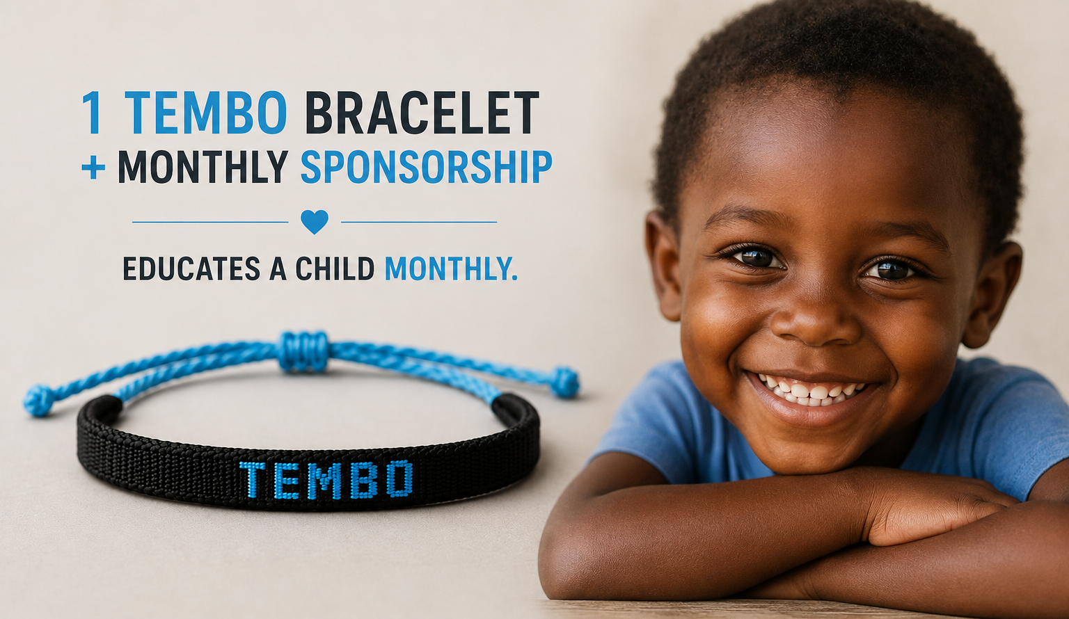 Tembo Bracelet + Monthly Sponsorship
