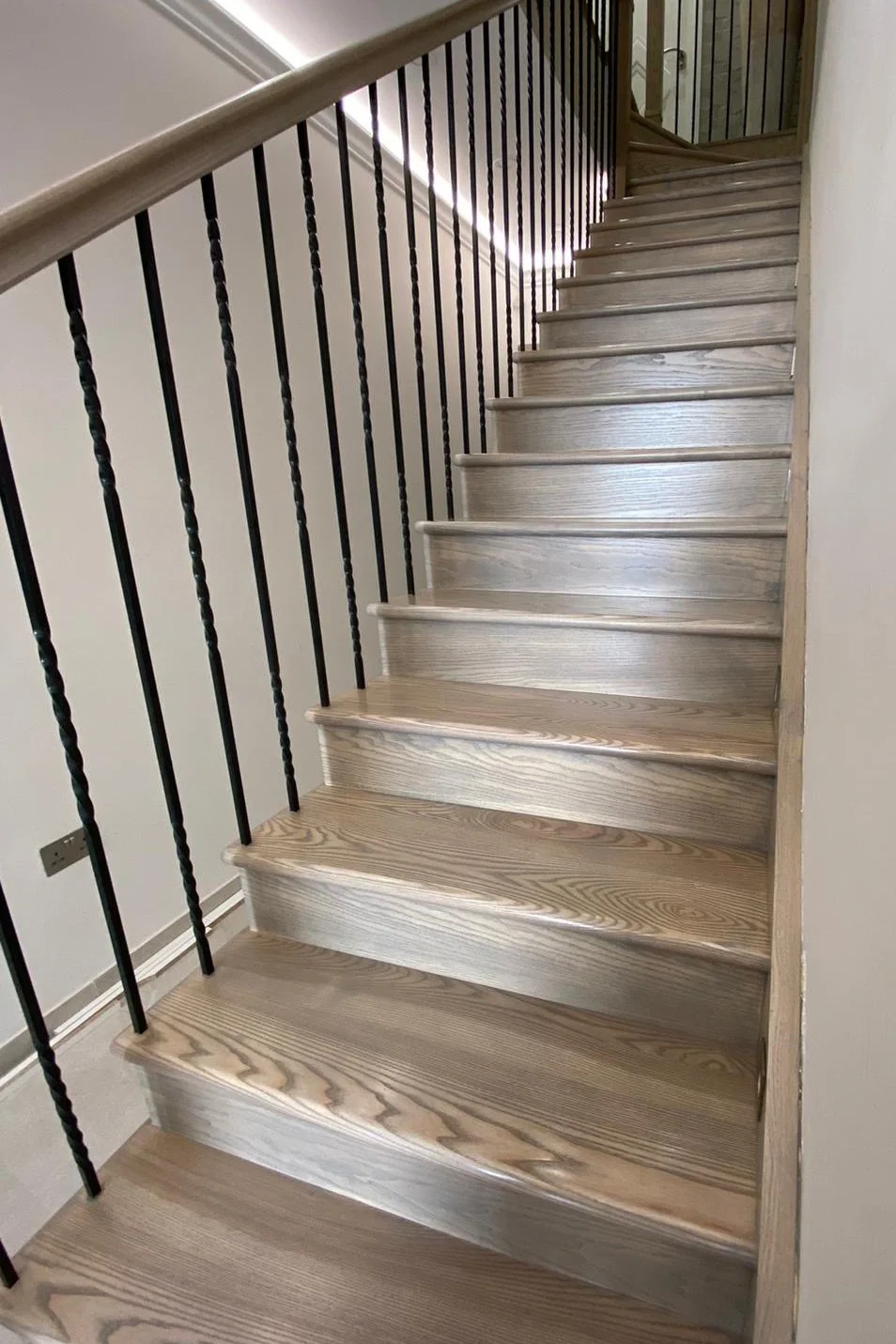staircase polished