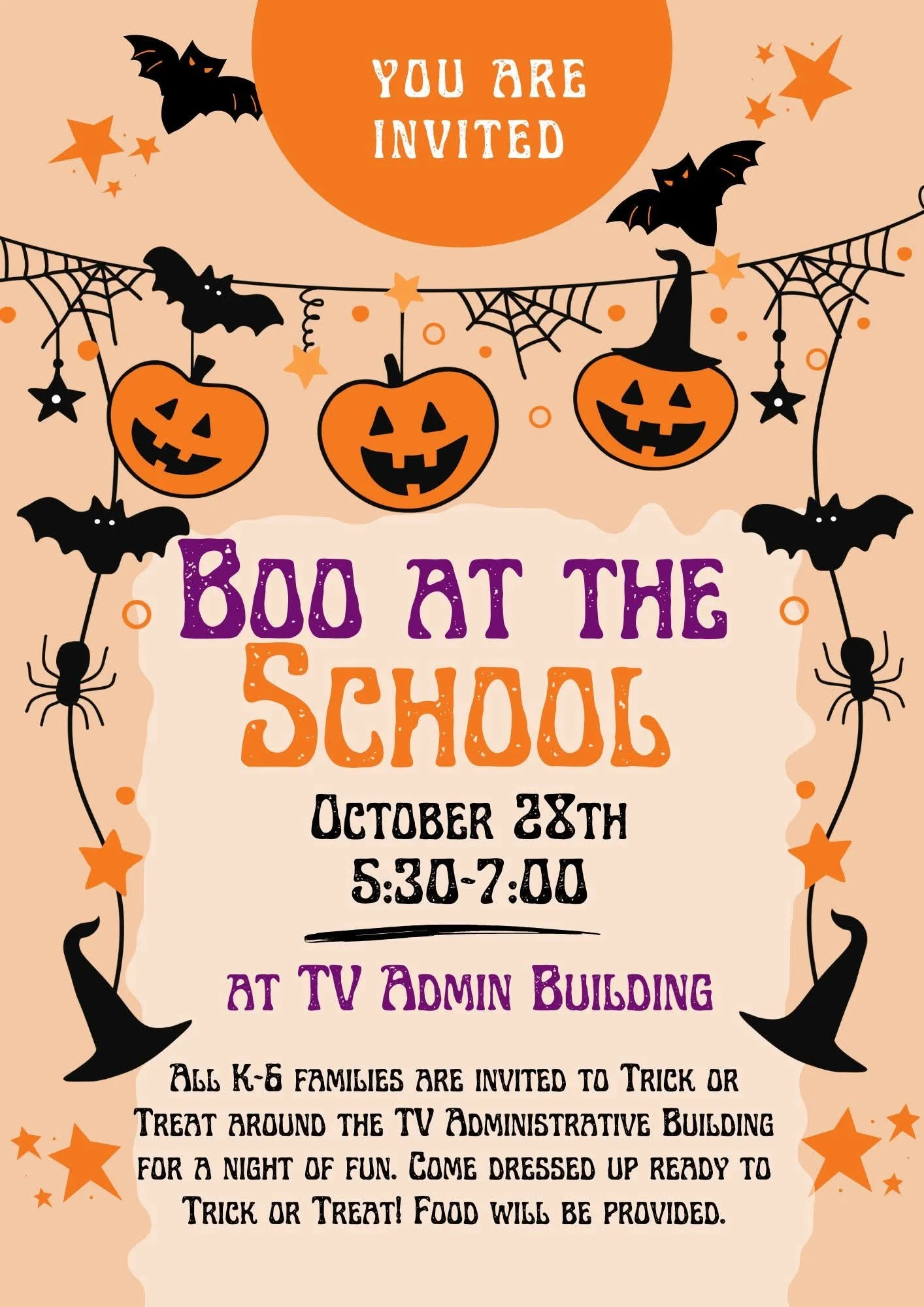 Boo At The School