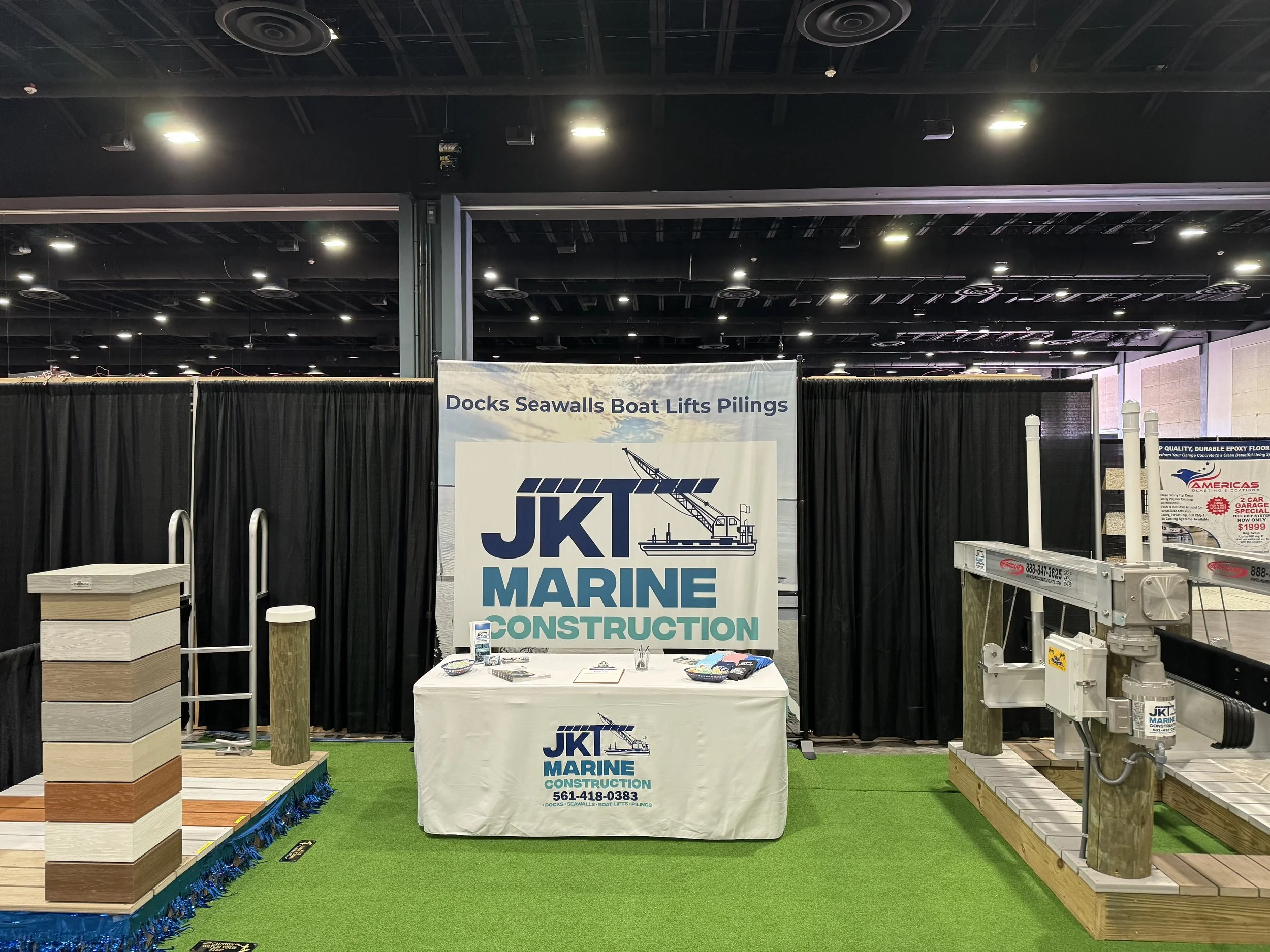 JKT Marine Construction at the Palm Beach