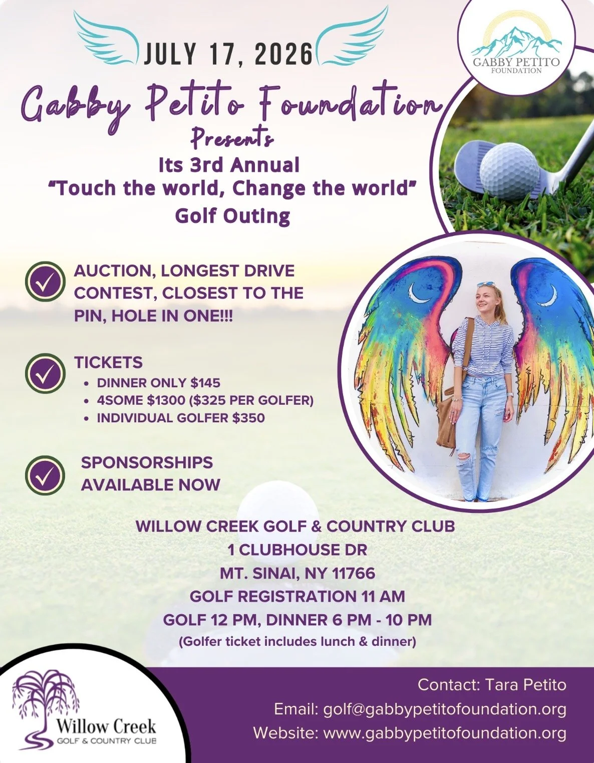 3rd Annual Change the World Golf Outing