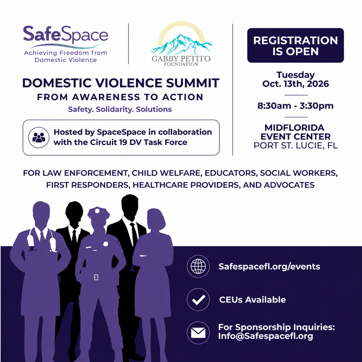 2026 SafeSpace Domestic Violence Summit: From Awareness to Action