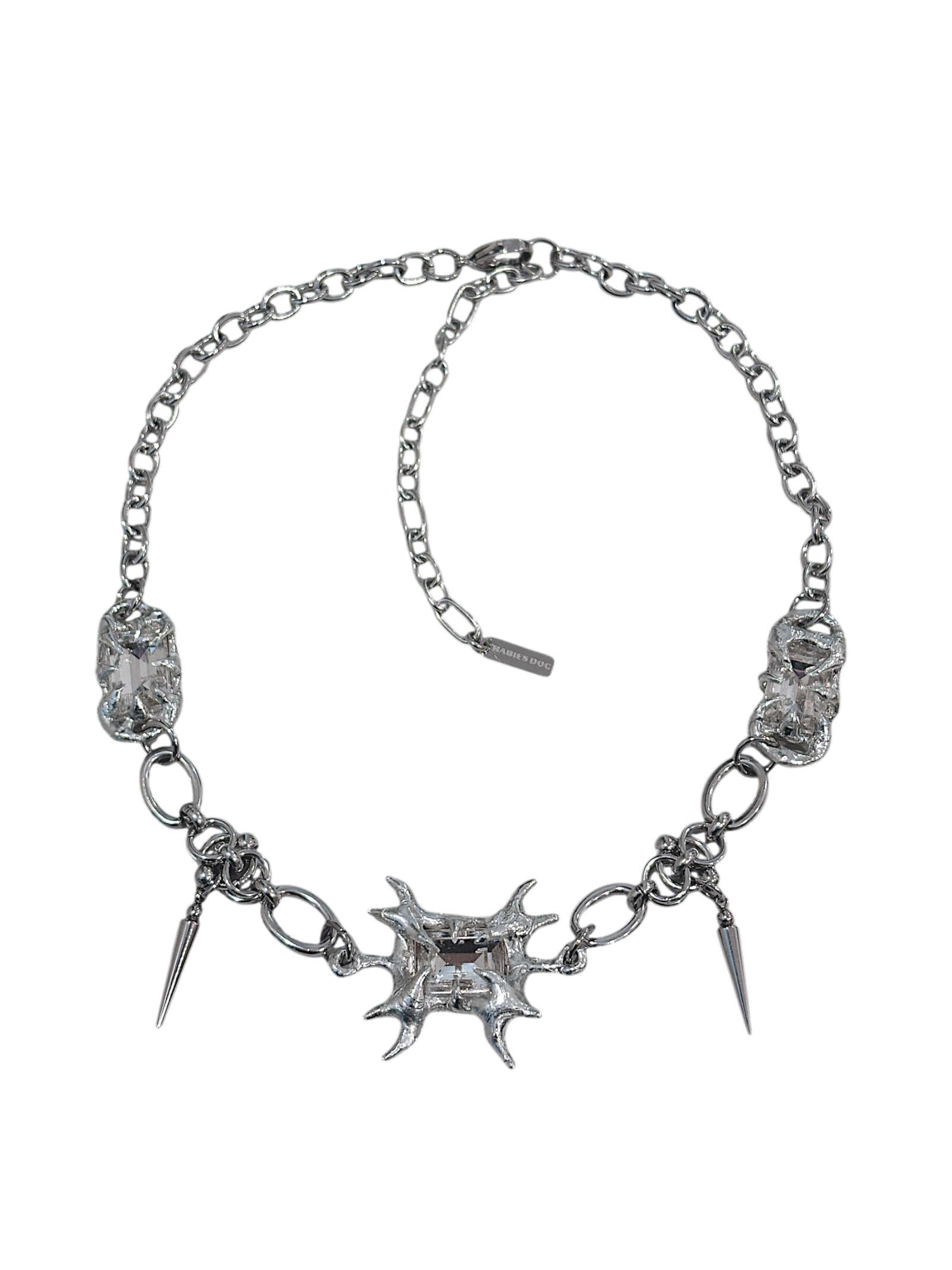 rabies dog angel trap necklace