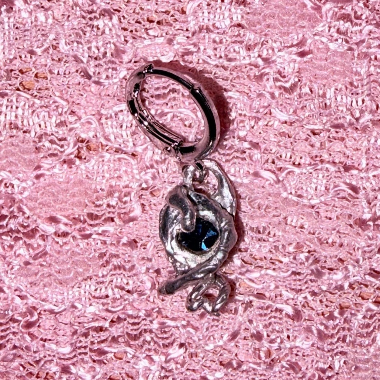 grimm's eden blue tentacle earring