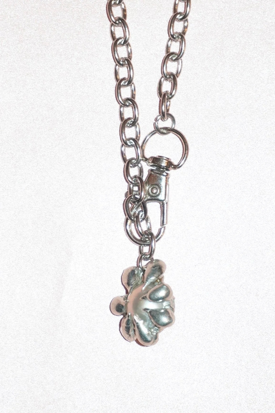 My Dearest World bubble pearl chain necklace