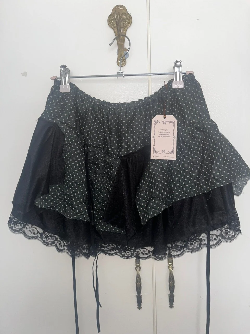 faeble Dots Mini Skirt