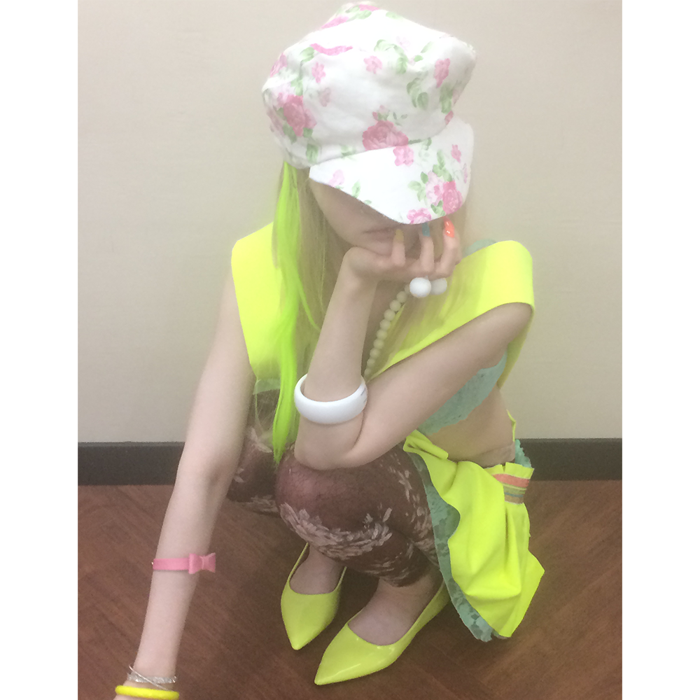 yiyounggyeoung floral cap